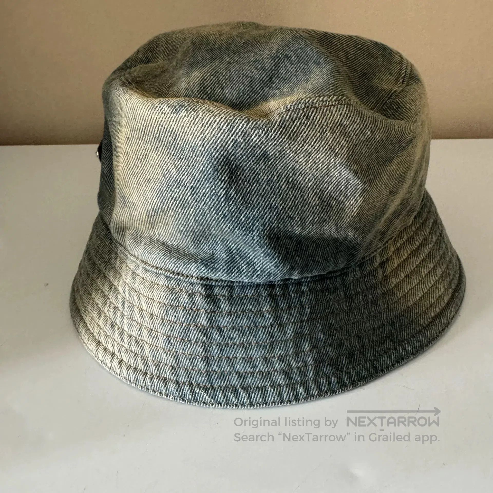 Prada Prada Denim Bucket Hat L. Size ONE SIZE - 2 Thumbnail