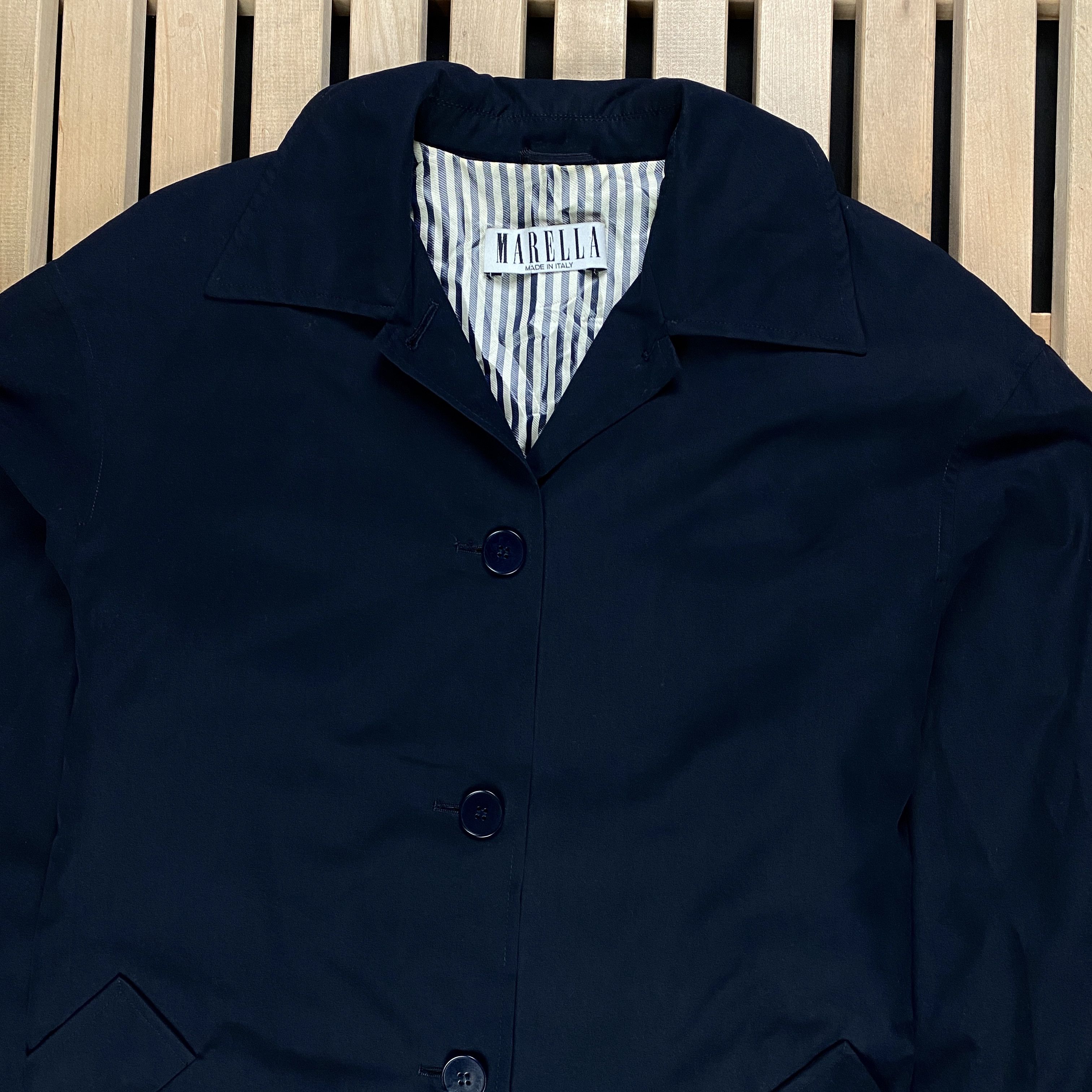 Marella × Max Mara Womens Coat Jacket Marella by Max Mara Size UK 10 US 6 Size M / US 6-8 / IT 42-44 - 2 Thumbnail