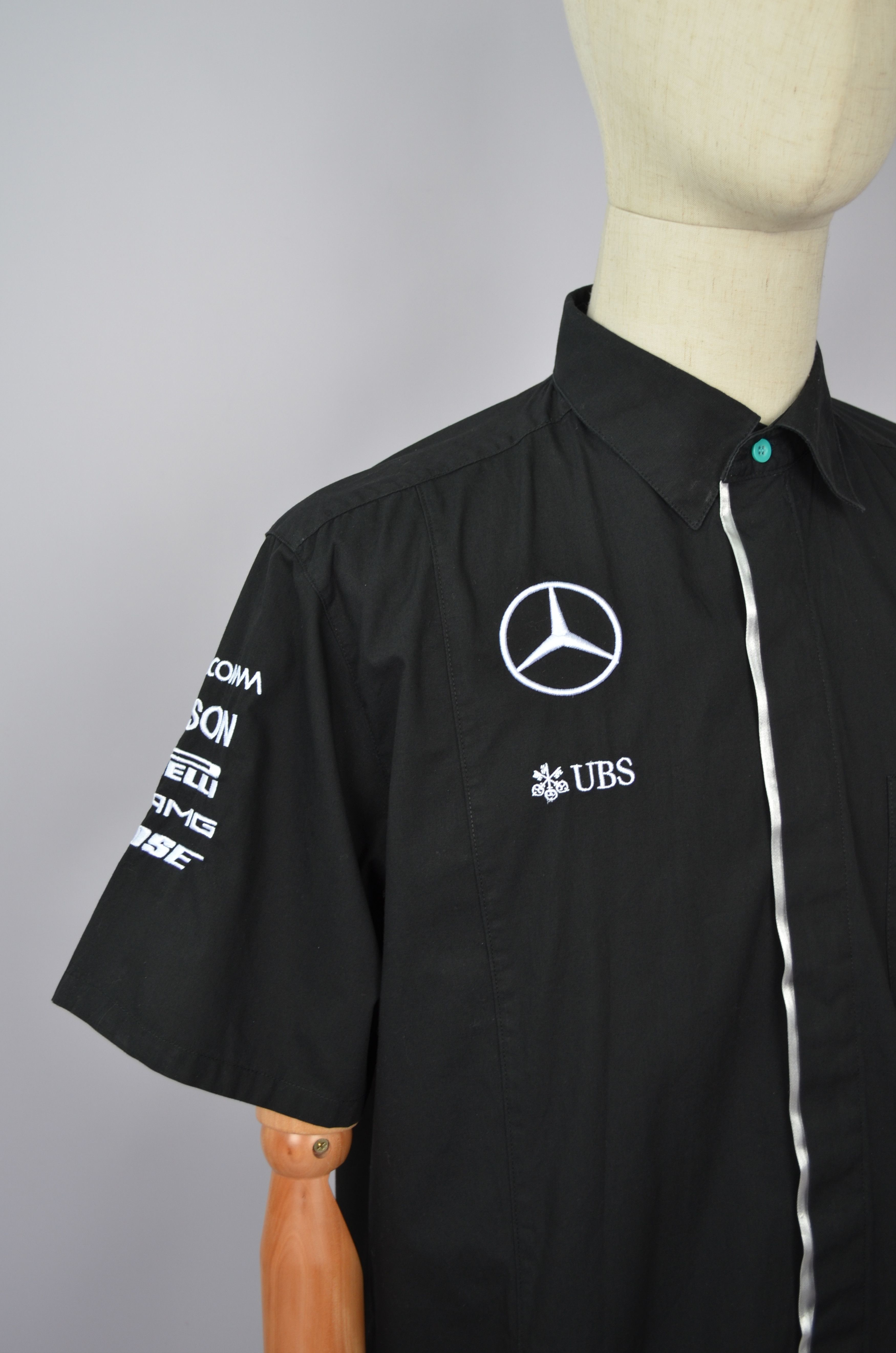 Designer × Hugo Boss × Mercedes-Benz Hugo Boss X Mercedes AMG Petronas Formula One F1 Crew Team Size US L / EU 52-54 / 3 - 10 Thumbnail