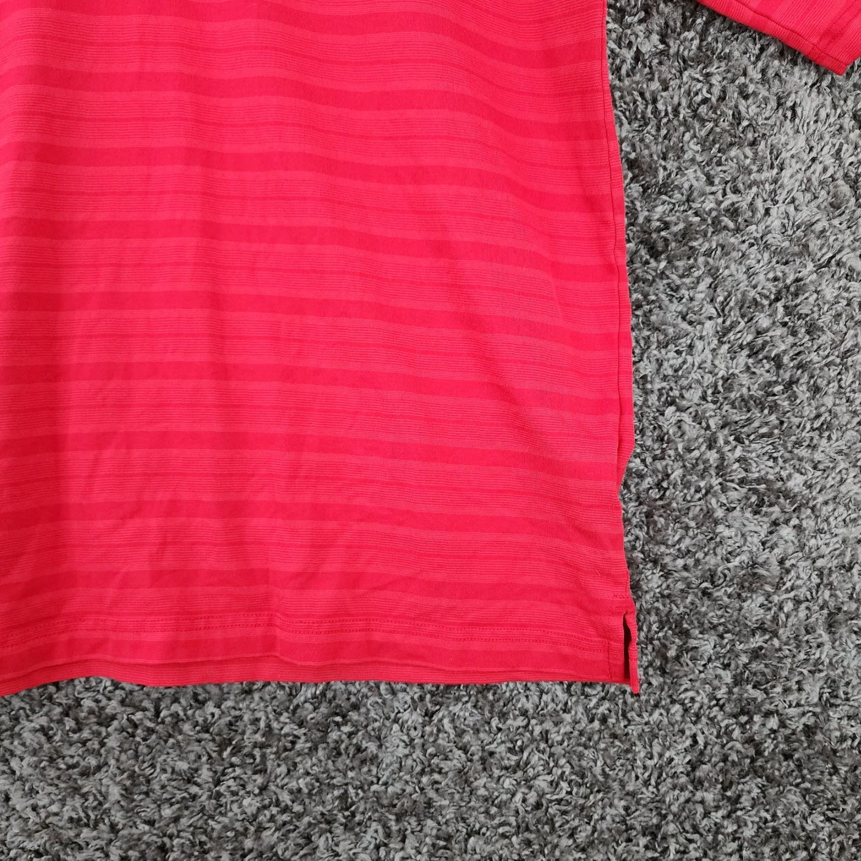Vintage VINTAGE Pebble Beach Polo Shirt Men Short Sleeve Golf L Red Striped Polo Mens L Red Striped Pebble Beach Golf Shirt Size US L / EU 52-54 / 3 - 2 Thumbnail