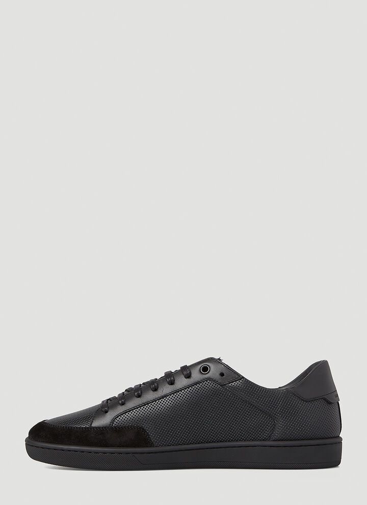 Saint Laurent Paris o1bcso1str1125 Court Classic SL/10 Sneakers in Black Size US 8.5 / EU 41-42 - 2 Thumbnail