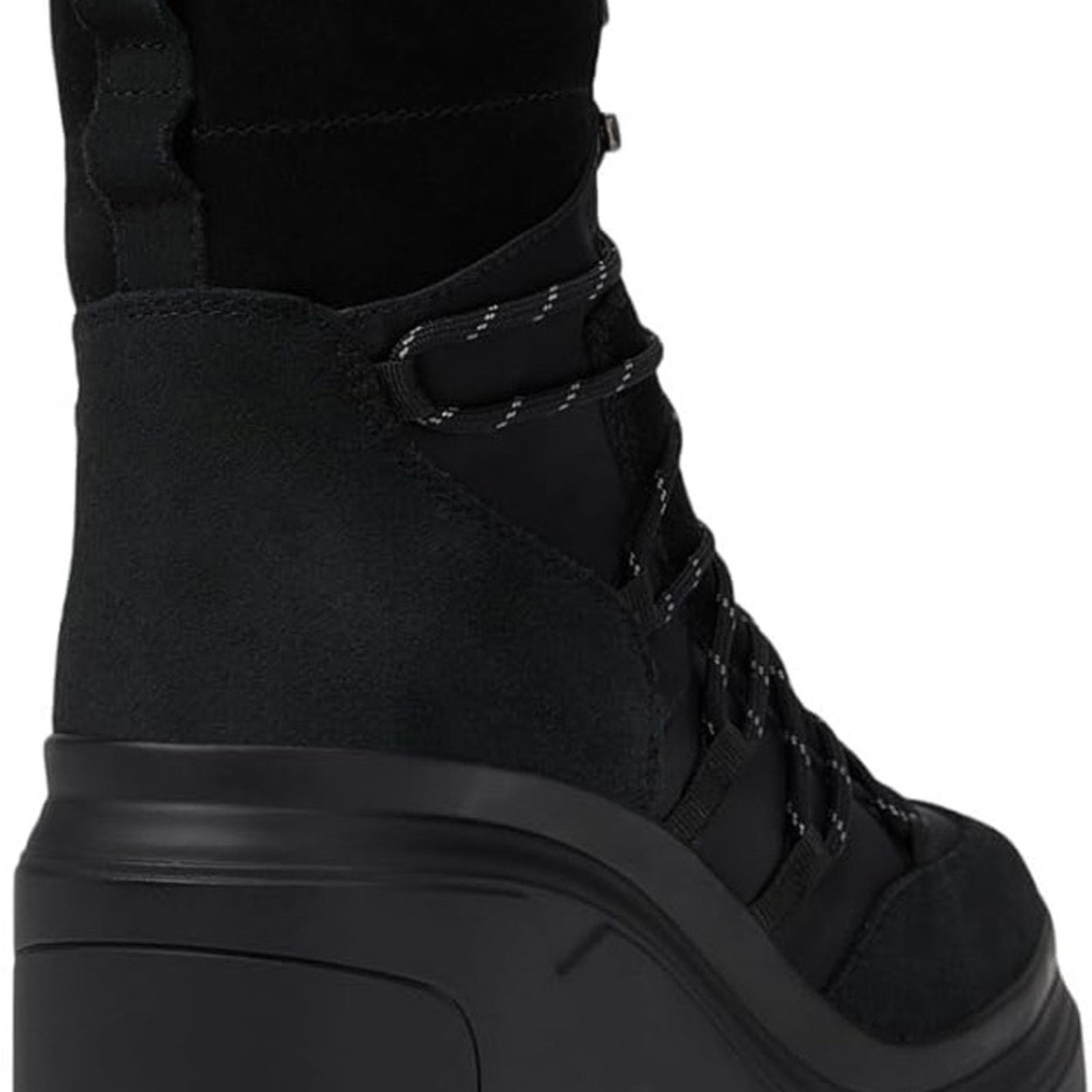 Hunter Hunter Womens Discoverer Mid Lace-Up Leather Heel Boot Size US 6 / IT 36 - 5 Thumbnail