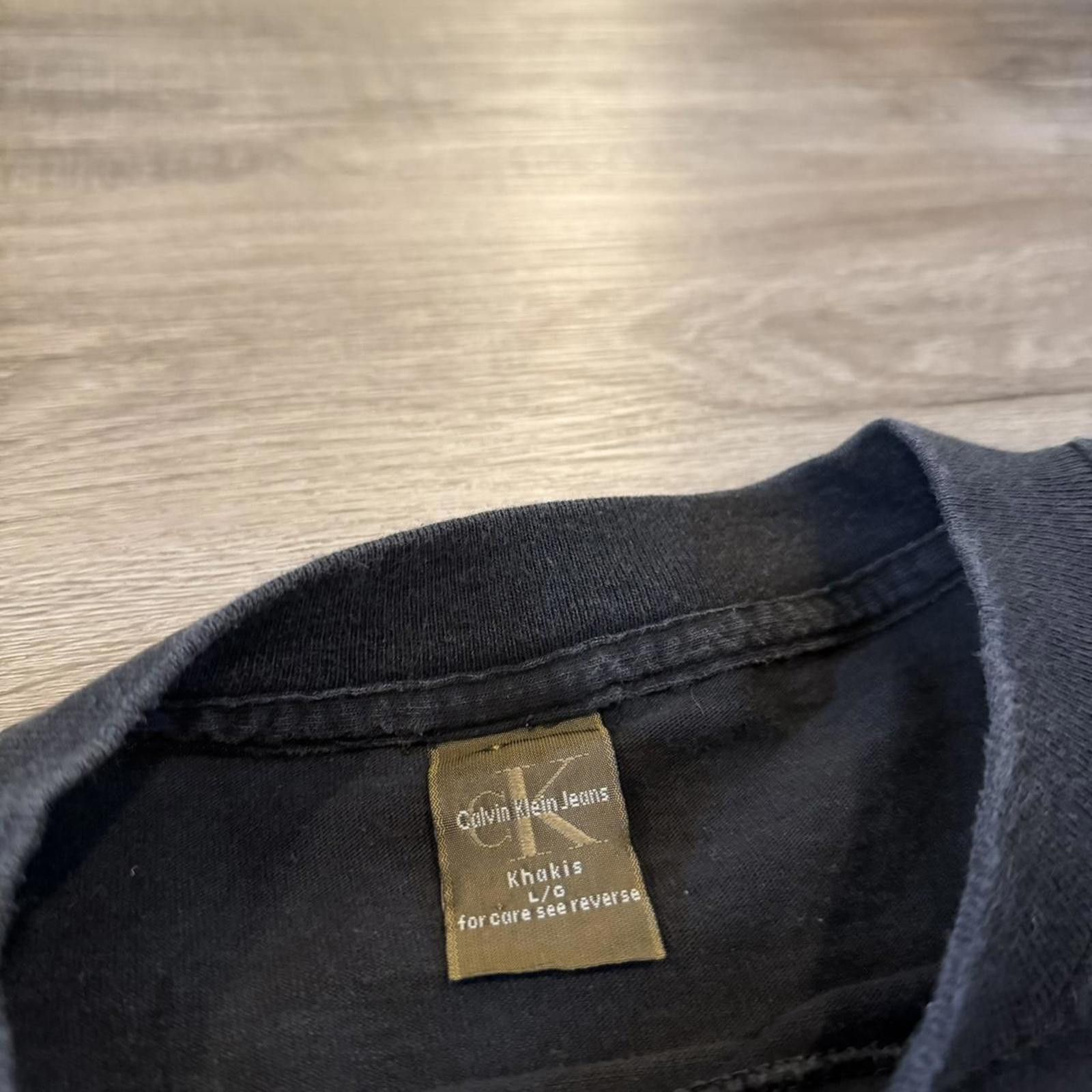 Calvin Klein vintage Calvin Klein khakis t shirt 00s L Size US L / EU 52-54 / 3 - 6 Thumbnail