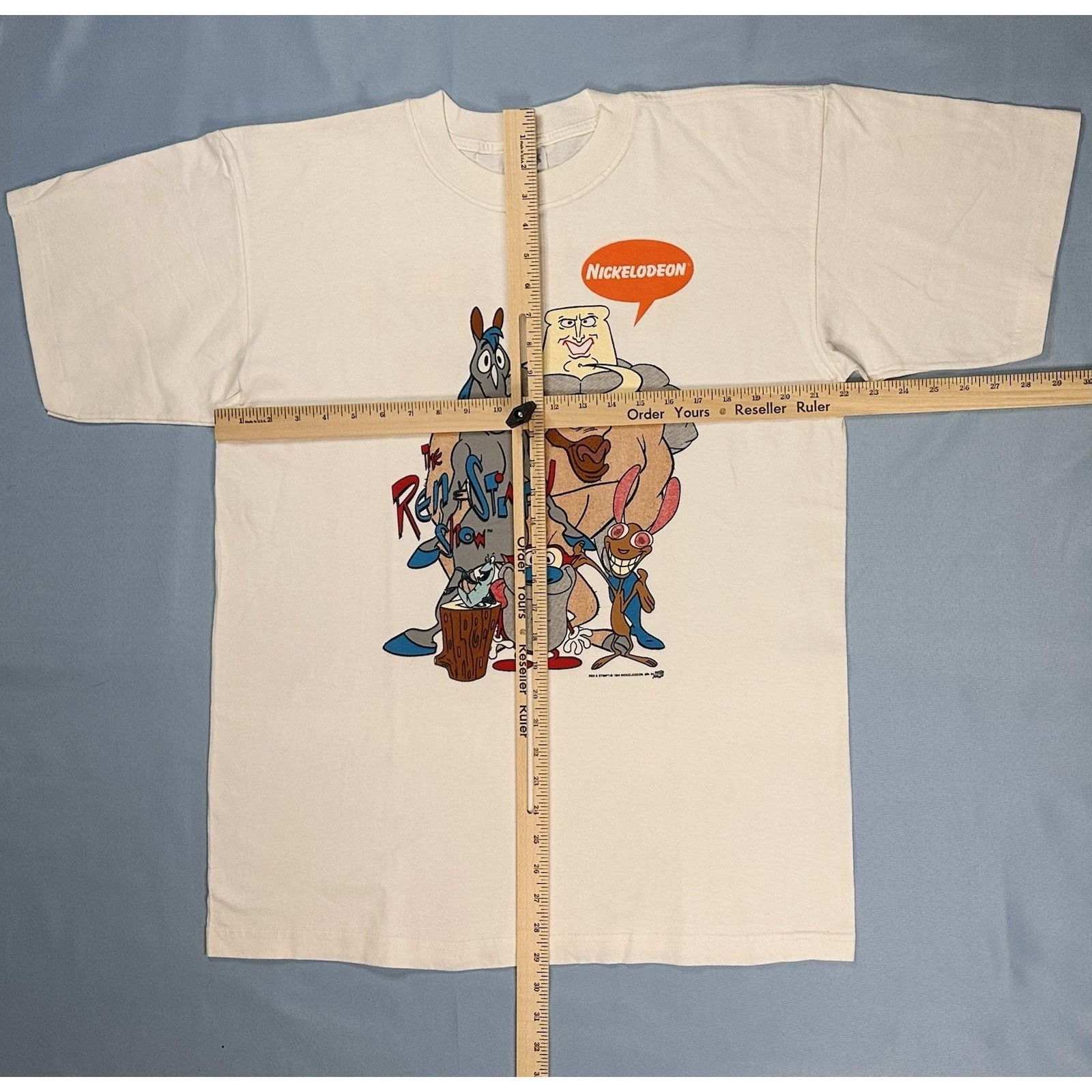Other 1994 Ren & Stimpy Comic Images “Happy Happy Joy Joy” Tee Size US L / EU 52-54 / 3 - 8 Thumbnail