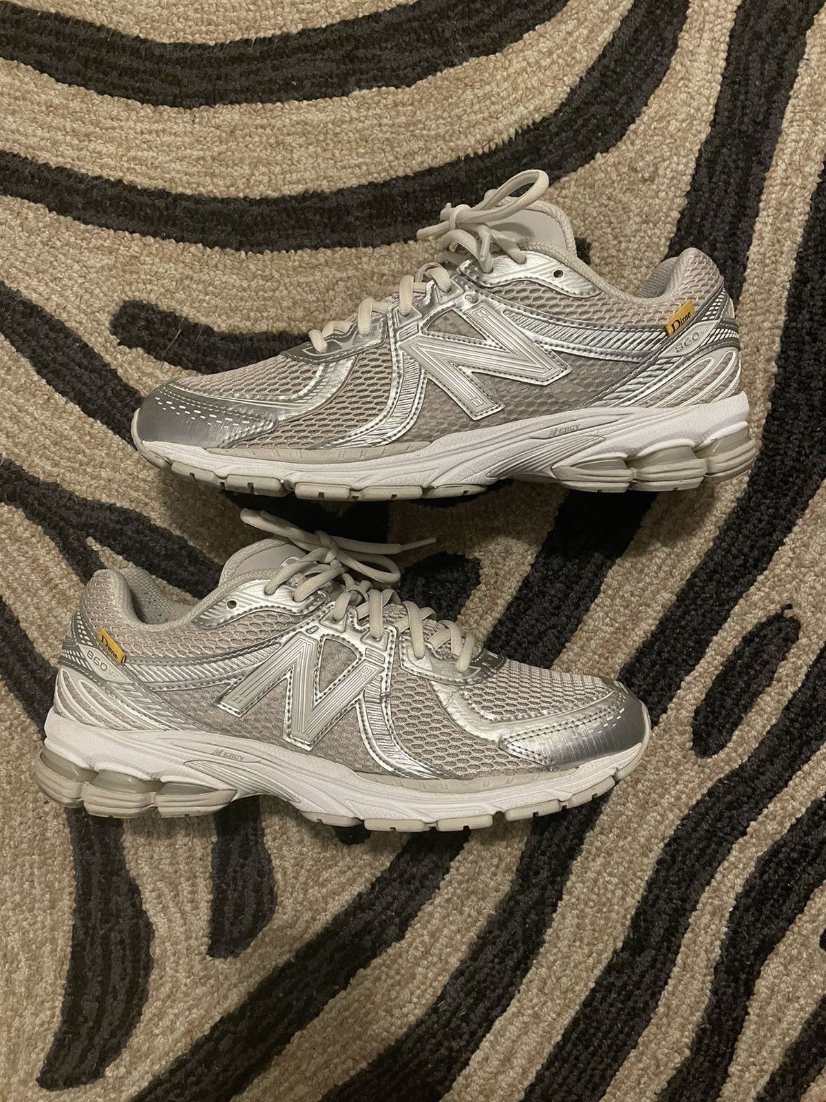 image of 860V2 - Dime Silver Shoes, Men's (Size 10)