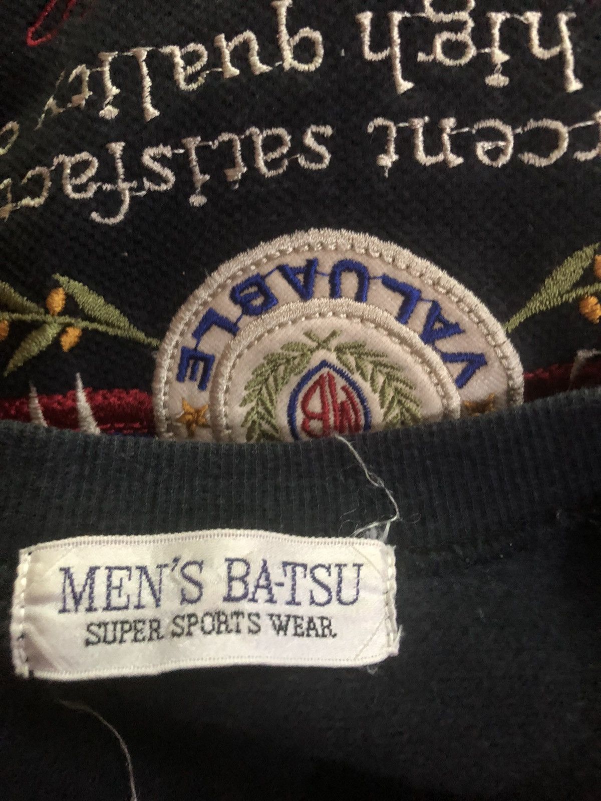 Hysteric Glamour × Japanese Brand MEN BA-TSU DIV Sweatshirt Size US L / EU 52-54 / 3 - 3 Thumbnail