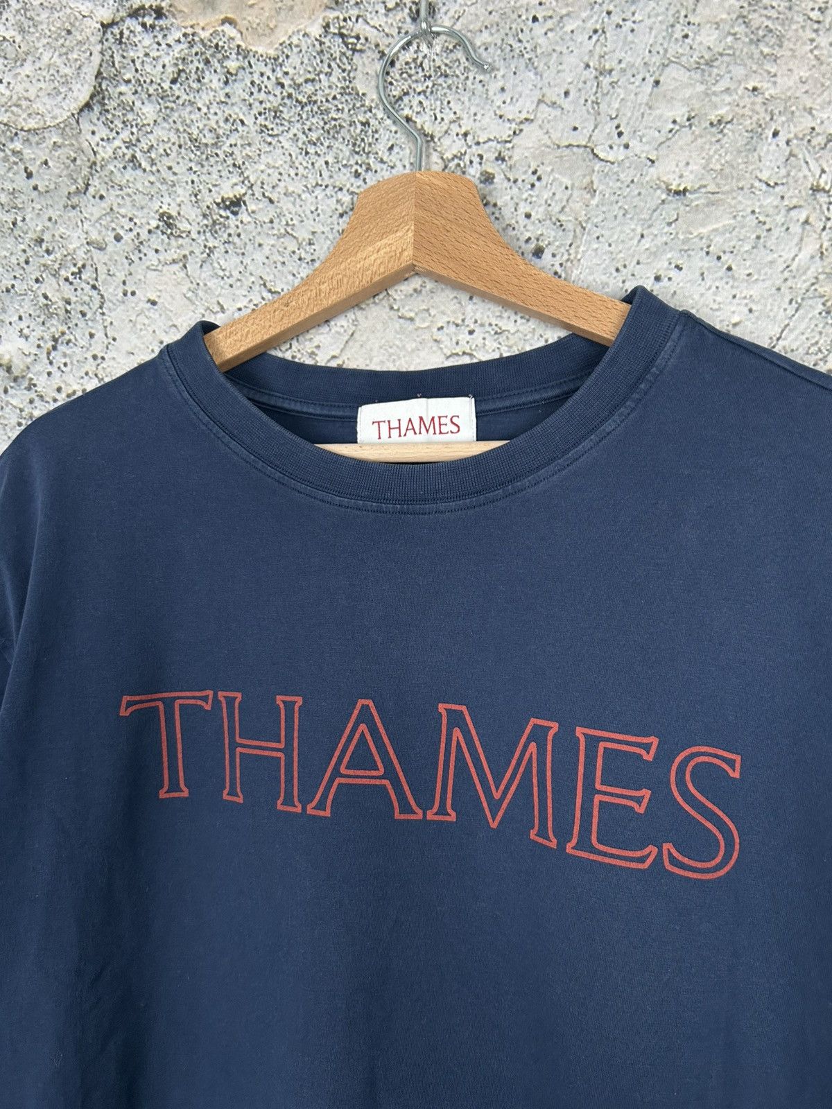 Thames Thames Spellout By Blondey Graphic Tee Skate Designer Size US XL / EU 56 / 4 - 3 Thumbnail