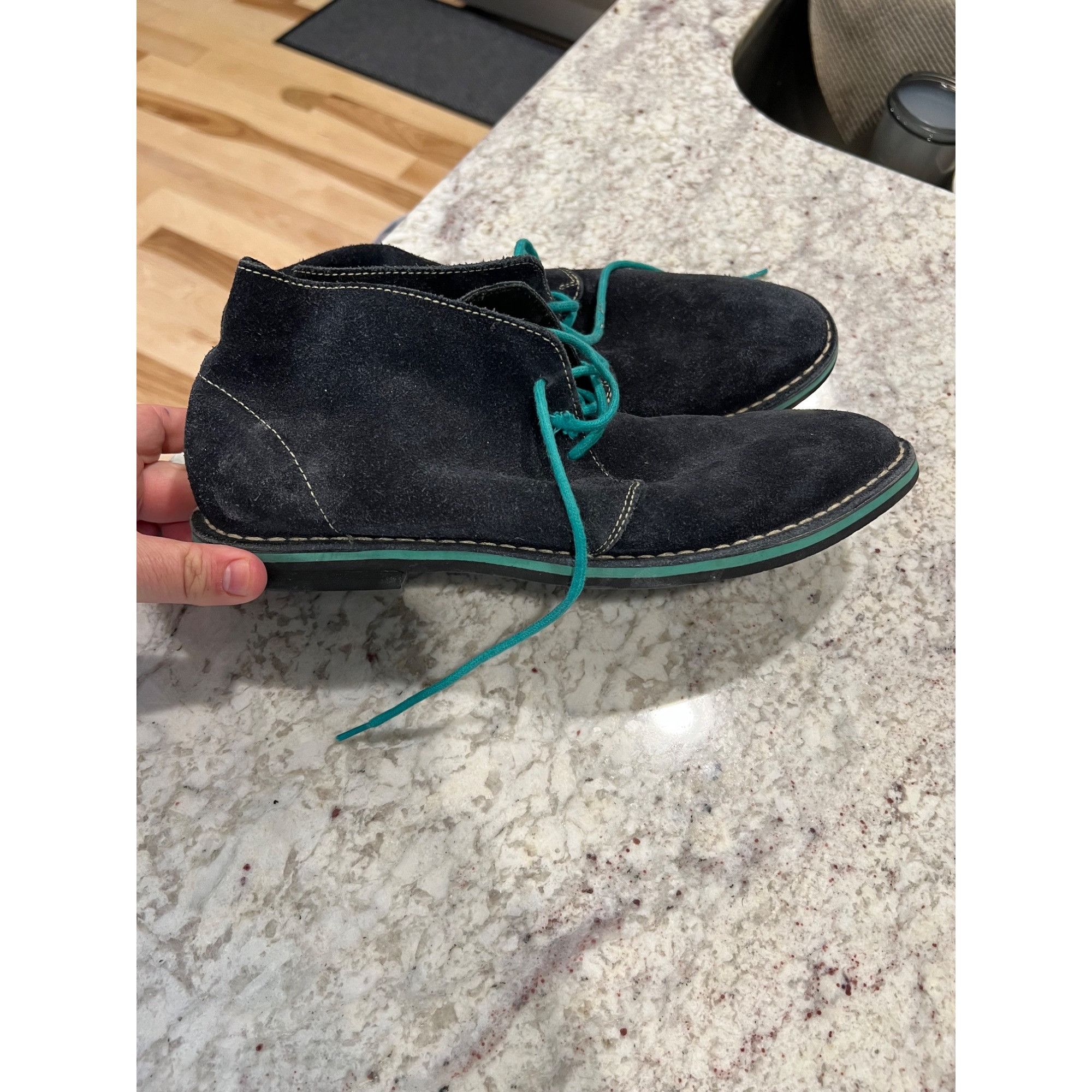 Cole Haan Cole Haan Black Suede Chukka Boots - Size 9.5 Size US 9.5 / EU 42-43 - 1 Thumbnail