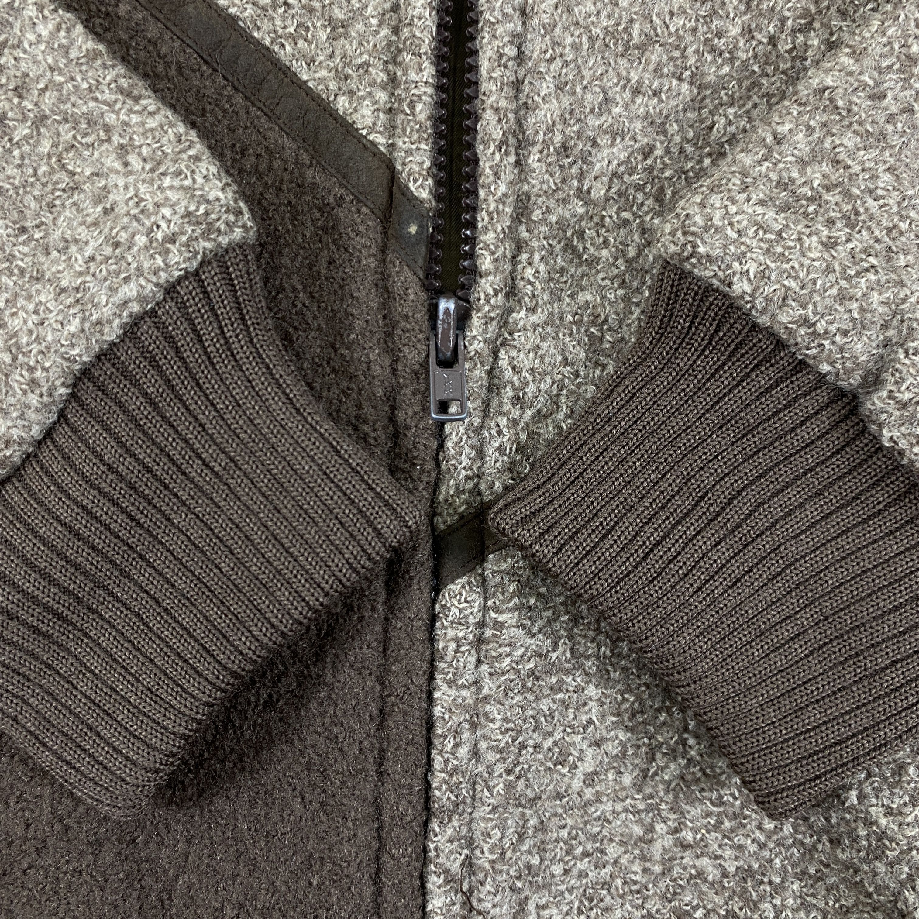 Japanese Brand Gran Signore Vintage Wool Zipper Jacket- J502 Size US S / EU 44-46 / 1 - 5 Thumbnail