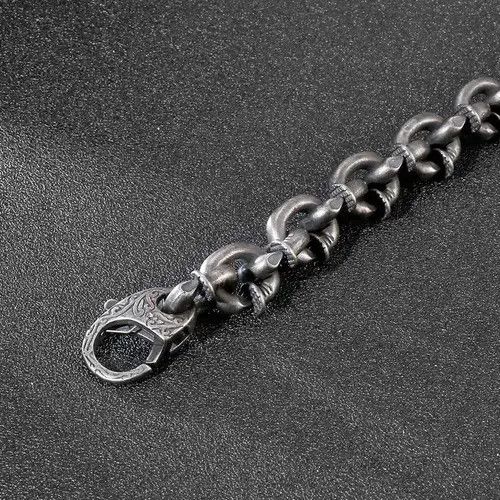Jewelry Heavy Chain Bracelet Size ONE SIZE - 2 Thumbnail