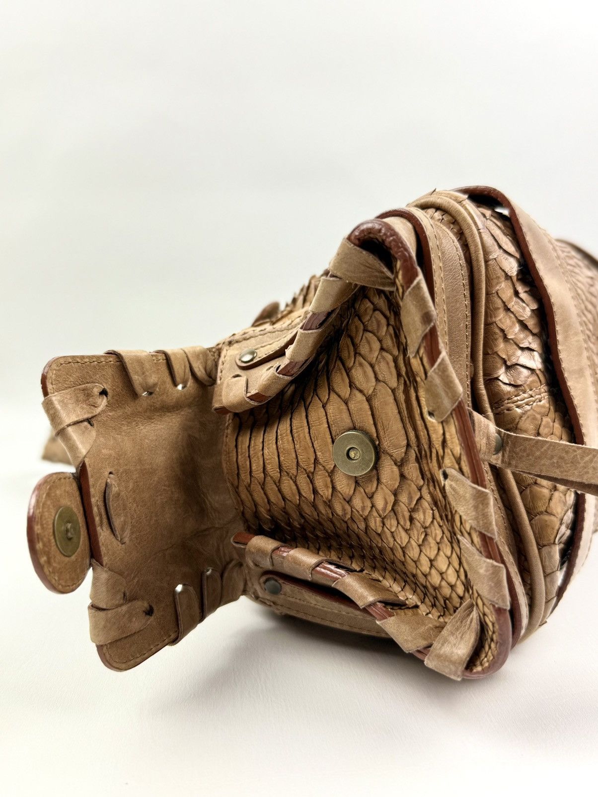 Chloe Chloe - Phoebe Philo - 04 - Brown - Python Skin - Silverado Size ONE SIZE - 20 Thumbnail