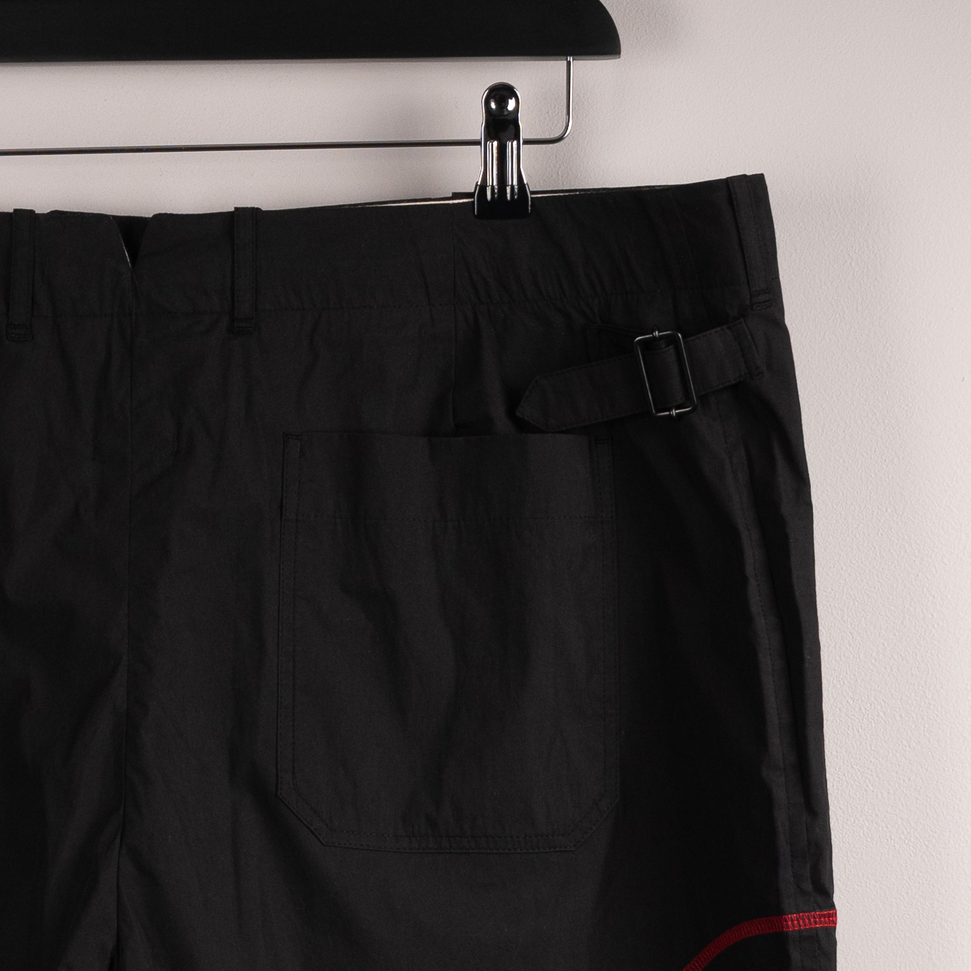 Craig Green Craig Green SS18 Contrast Stitch Shorts Black/Red Size US 36 / EU 52 - 11 Thumbnail