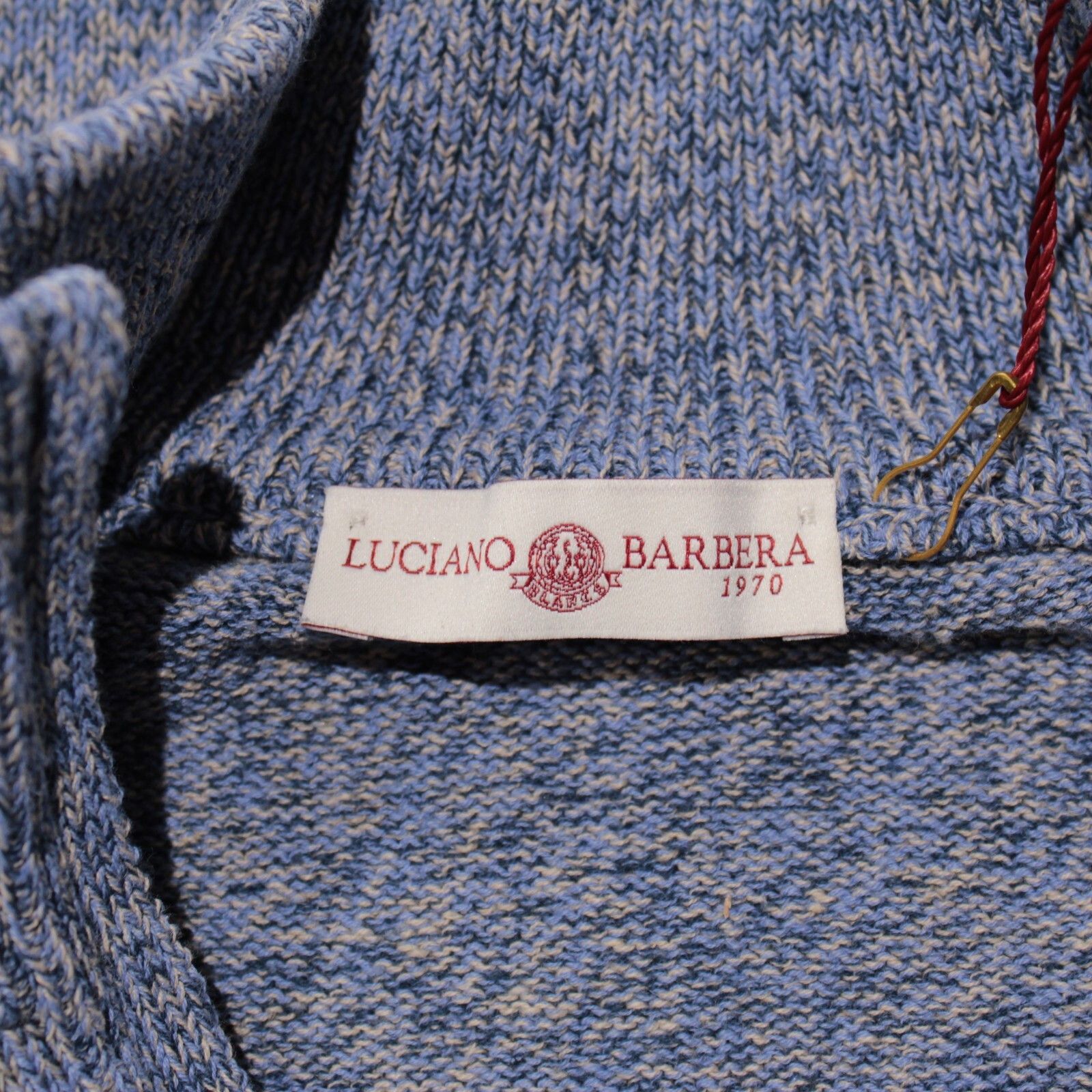 Luciano Barbera Luciano Barbera Sweater Size US L in Blue Size US L / EU 52-54 / 3 - 7 Thumbnail