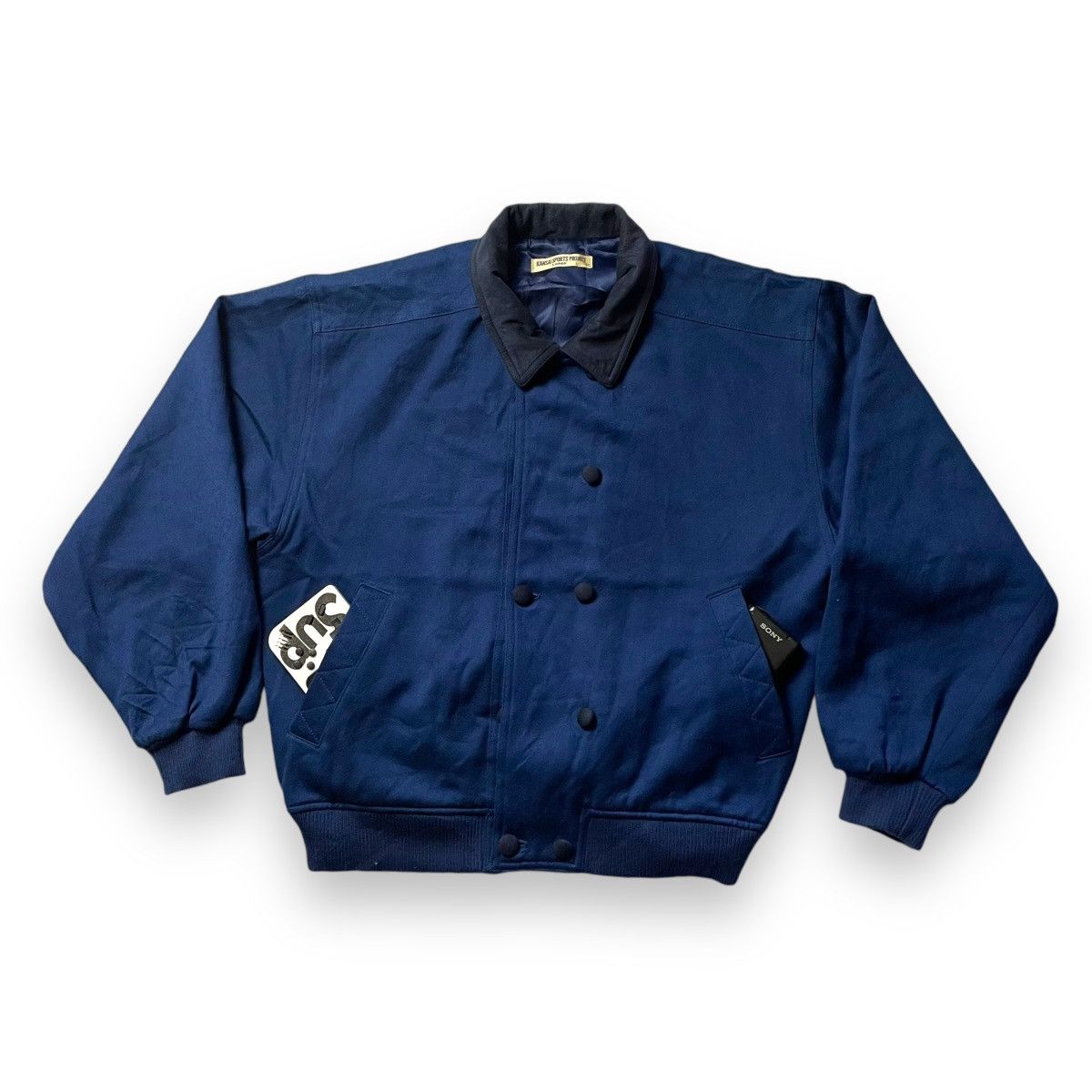 🇯🇵 VINTAGE KANSAI SPORTS PROJECT WOOL BOMBER JACKET