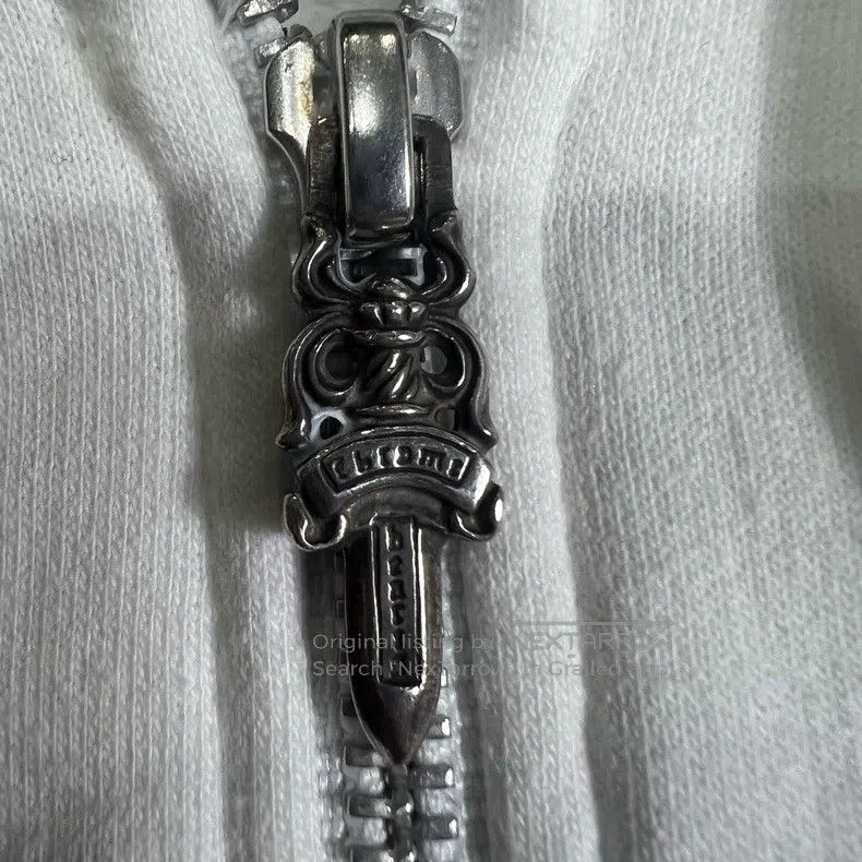 CHROME HEARTS Size L Zipper coat