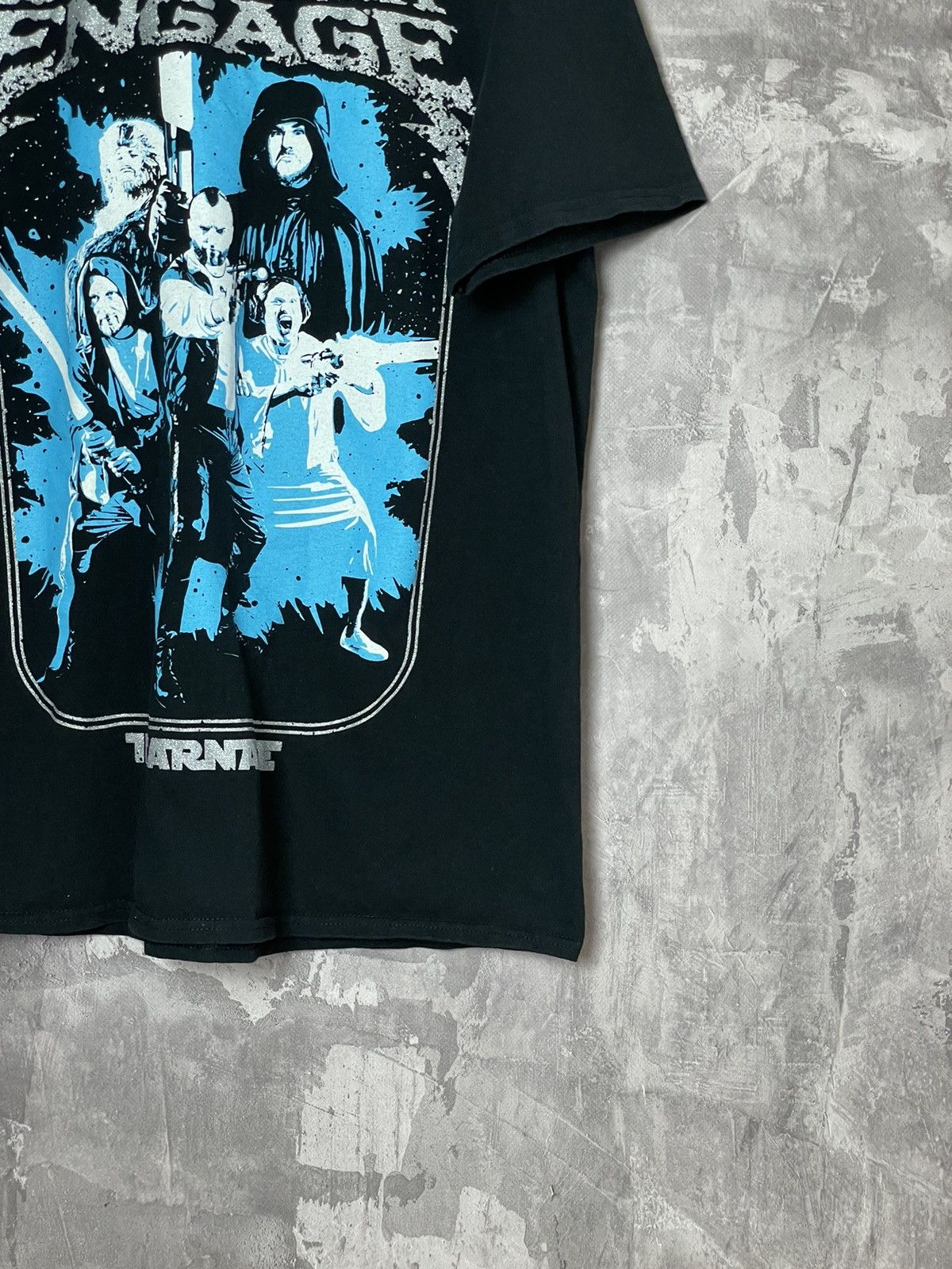 Band Tees × Vintage Vintage Killswitch Engage Metalcore Band Tee Skull T-Shirt Size US L / EU 52-54 / 3 - 4 Thumbnail
