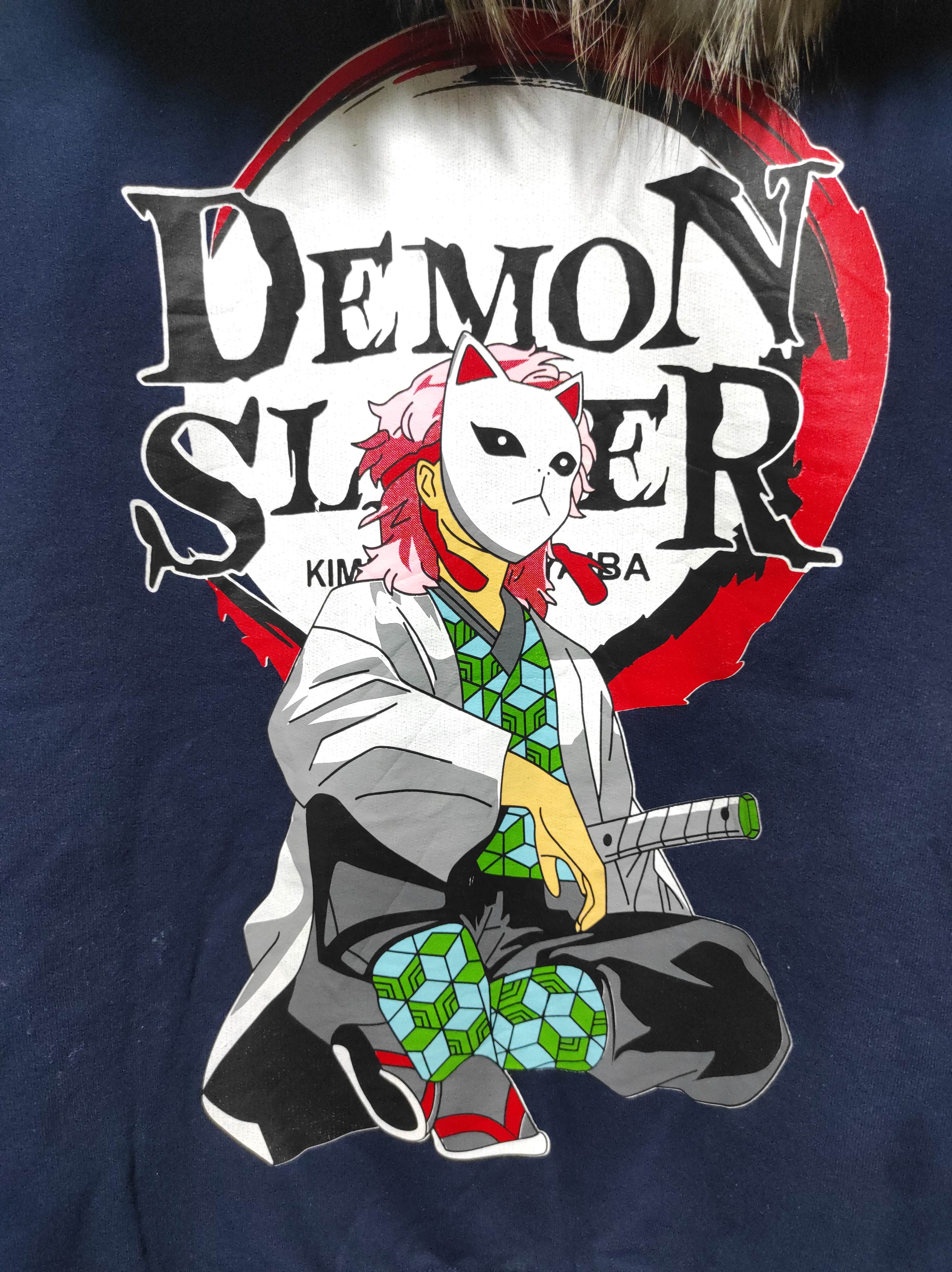 Anime Demon Slayer Fur Hoodie LGB IfSixWasNine style Size US XXS / EU 40 - 4 Thumbnail