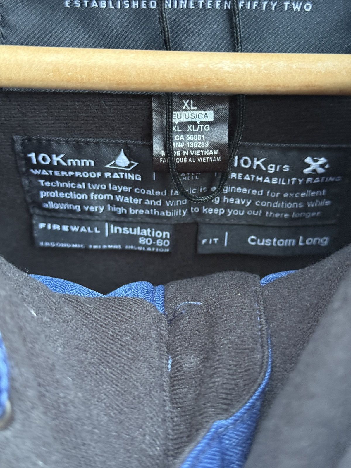 O'Neill O'Neill Seb Toots Freedom Series Snowboard Jacket XL Blue Size US XL / EU 56 / 4 - 9 Thumbnail