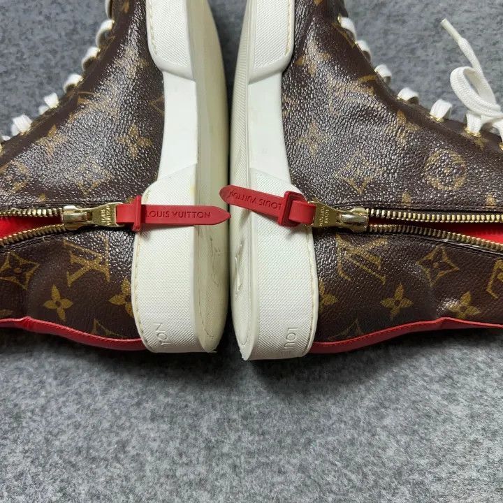 Louis Vuitton Louis Vuitton Classic Monogram Sneakers -2508 Size US 6.5 / EU 39-40 - 4 Thumbnail