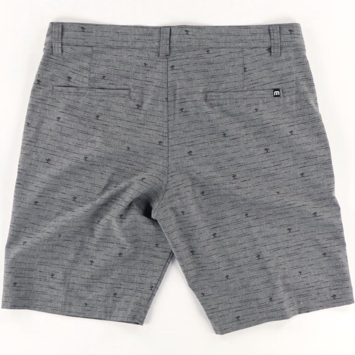 TravisMathew Travis Mathew Golf Shorts Palm Print Gray Mens 34 Size US 34 / EU 50 - 4 Thumbnail