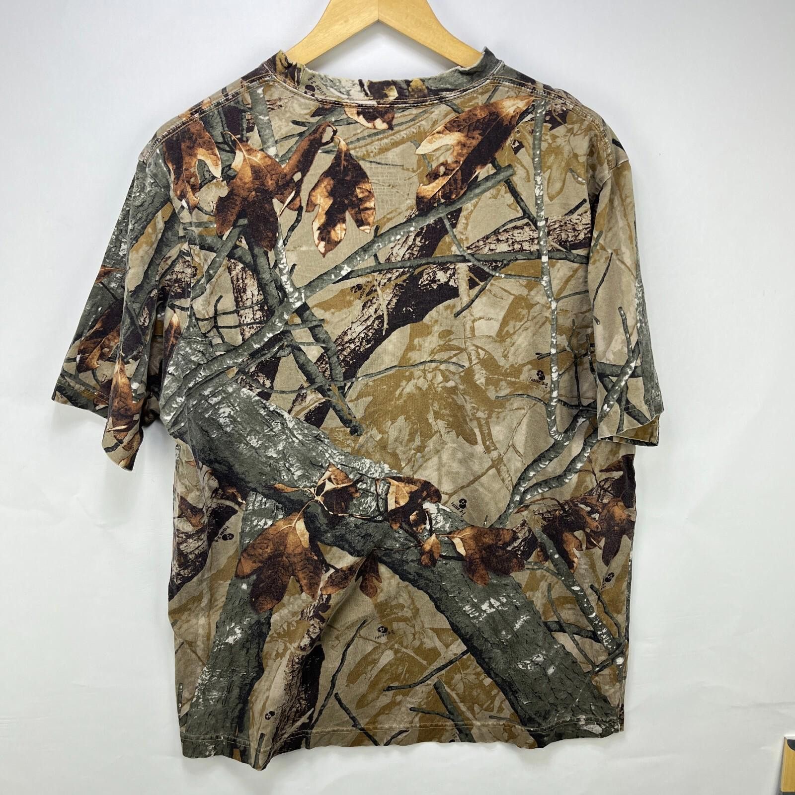 Vintage Vintage Y2K Real Tree Camo T-Shirt Large Size US L / EU 52-54 / 3 - 8 Thumbnail