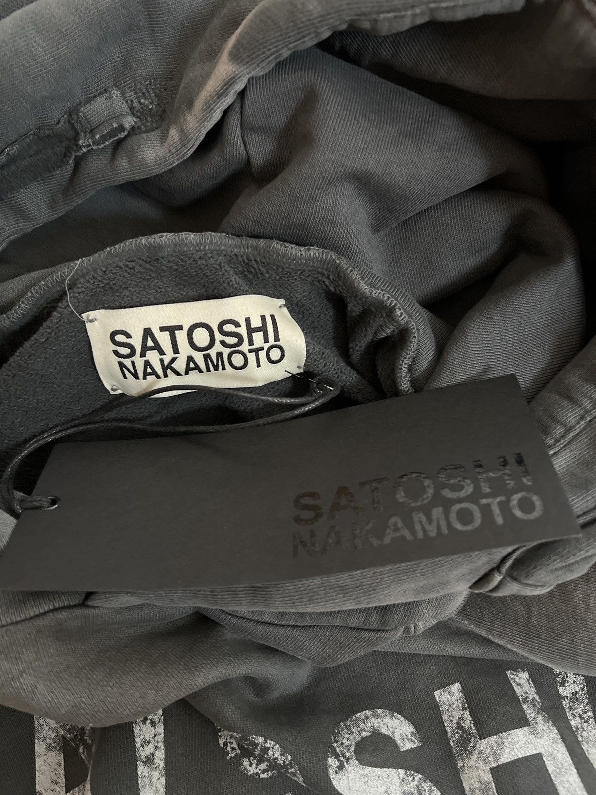 Satoshi Nakamoto New Satoshi nakamoto cargo black hoodie Large Size US L / EU 52-54 / 3 - 6 Thumbnail