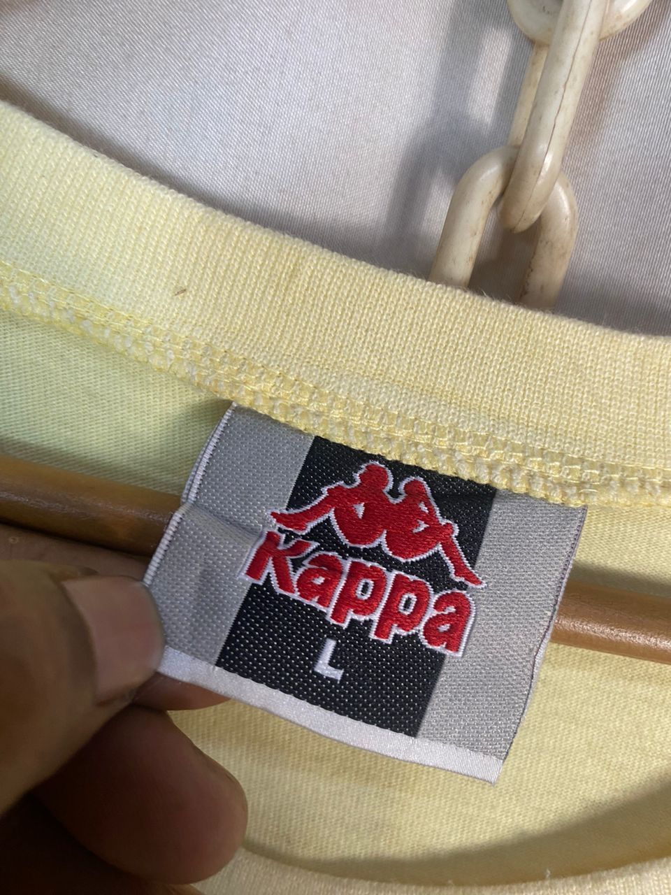 Kappa Kappa sidetipe embroidered logo multicolor tshirt Size US L / EU 52-54 / 3 - 7 Thumbnail