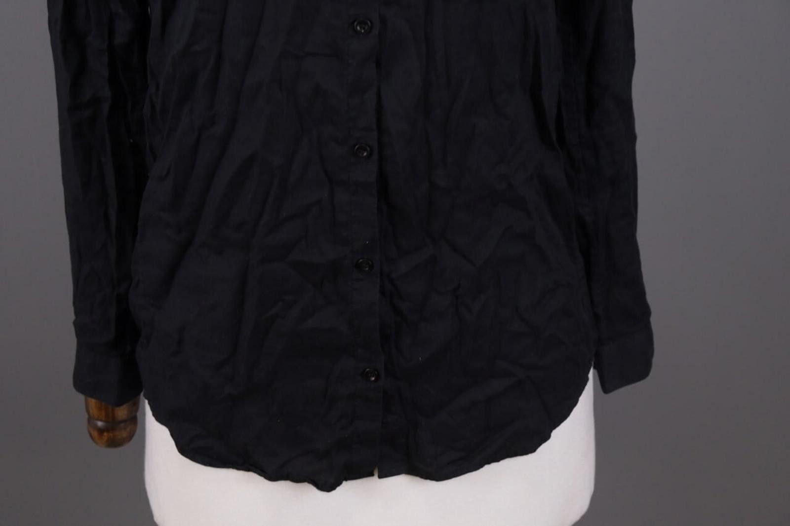 The Kooples The Kooples Black Lightweight Button Down Shirt Size S Size S / US 4 / IT 40 - 4 Thumbnail