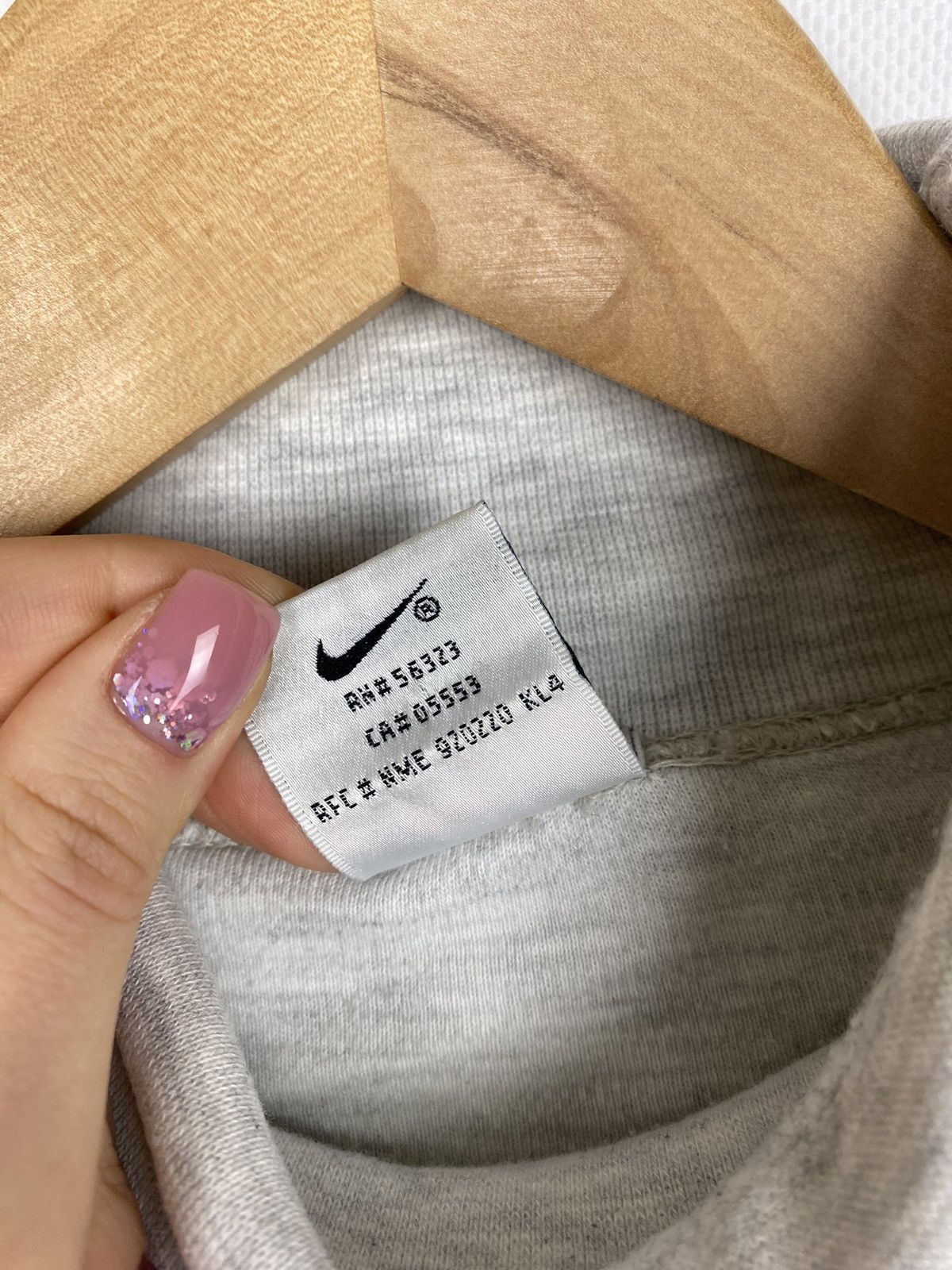 Nike VTG Y2K Nike Swoosh turtleneck sweatshirt size M Size US M / EU 48-50 / 2 - 9 Thumbnail