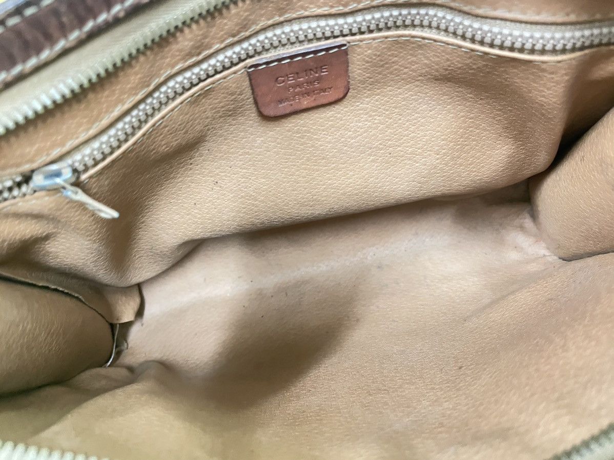Celine × Vintage Authentic Vintage Celine Monogram Cluth Bag Size ONE SIZE - 4 Thumbnail