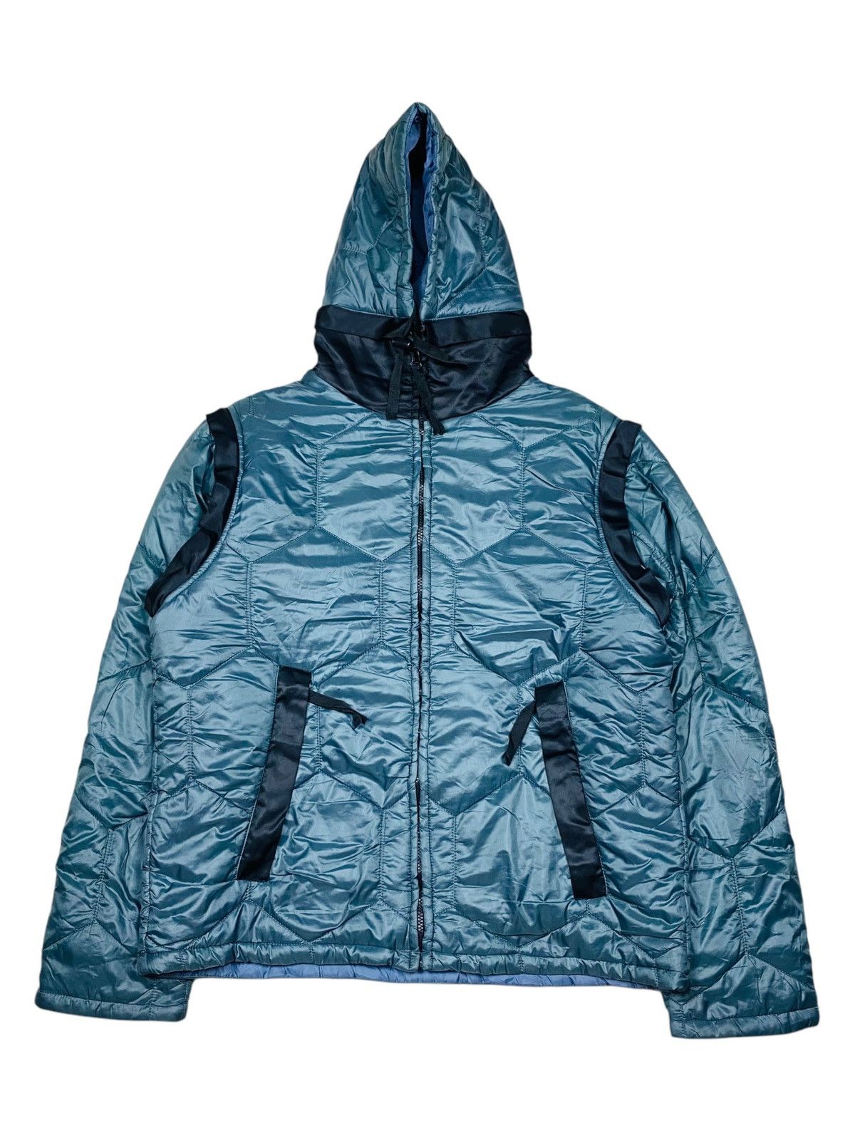 20471120 2000s Sabotage - GIMP Hoodie Puffer Jacket Size US M / EU 48-50 / 2 - 3 Thumbnail