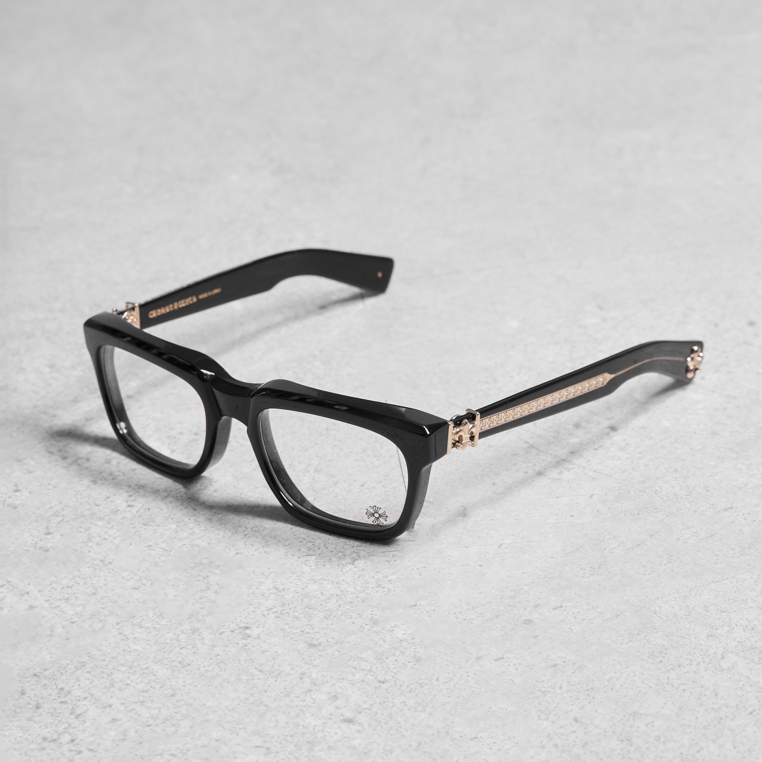 Chrome Hearts CHROME HEARTS SEE YOU IN TEA BLACK GOLD PLATED Size ONE SIZE - 2 Thumbnail