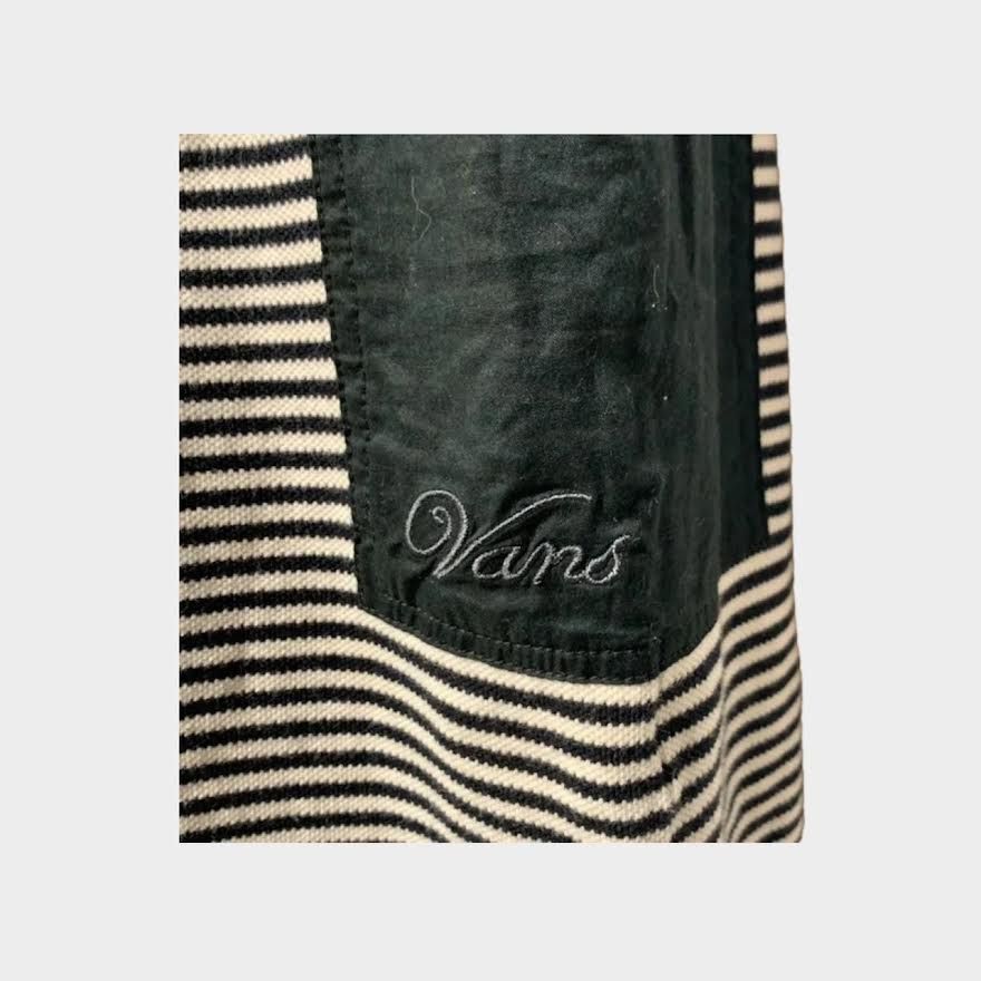 Vans Vans | Vintage Y2K Black & White Pocket Dress | Medium Size M / US 6-8 / IT 42-44 - 7 Thumbnail