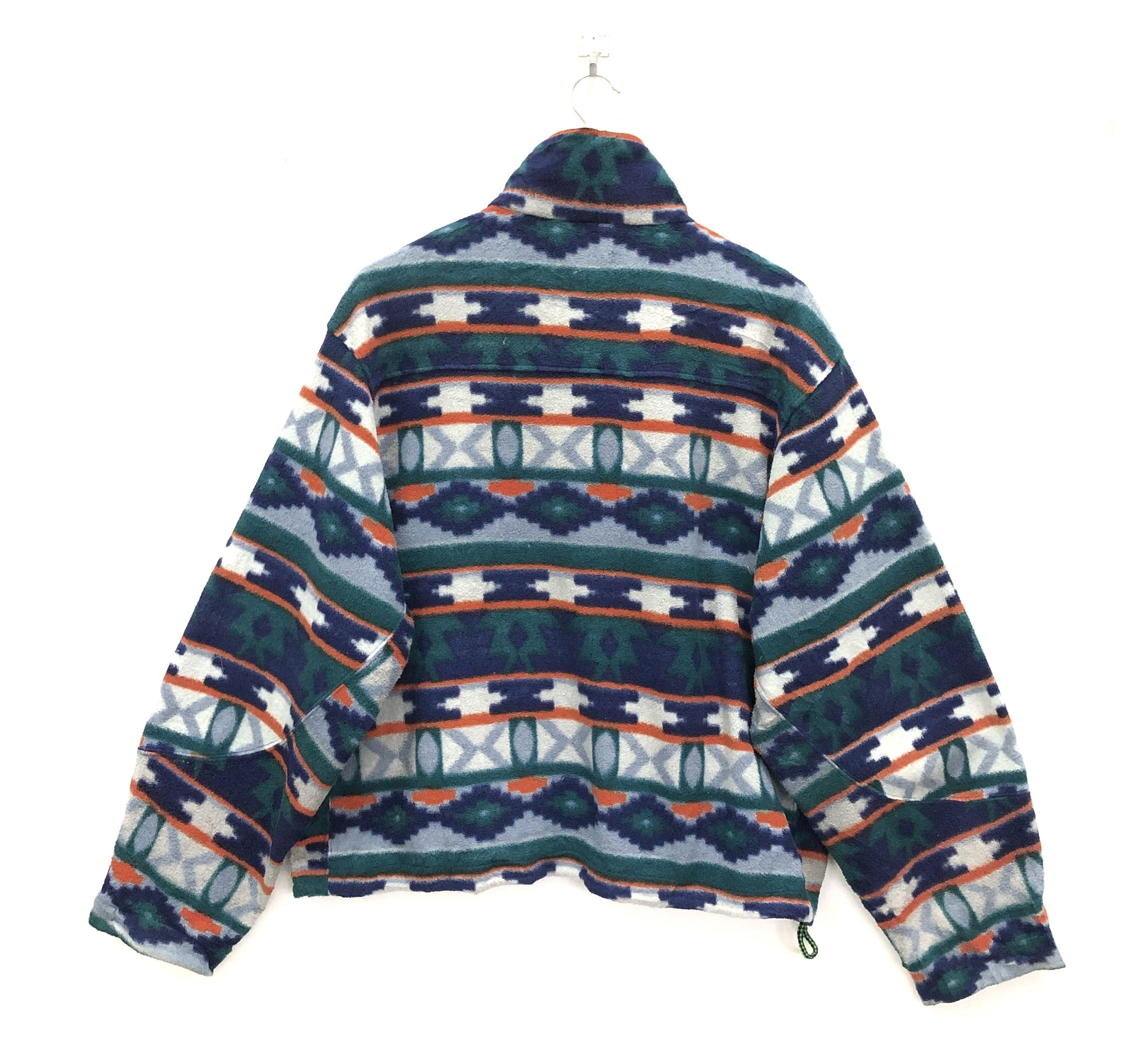 Vintage VINTAGE 90’S TIMBER LINE PRINTED FLEECE JACKET Size US L / EU 52-54 / 3 - 3 Thumbnail