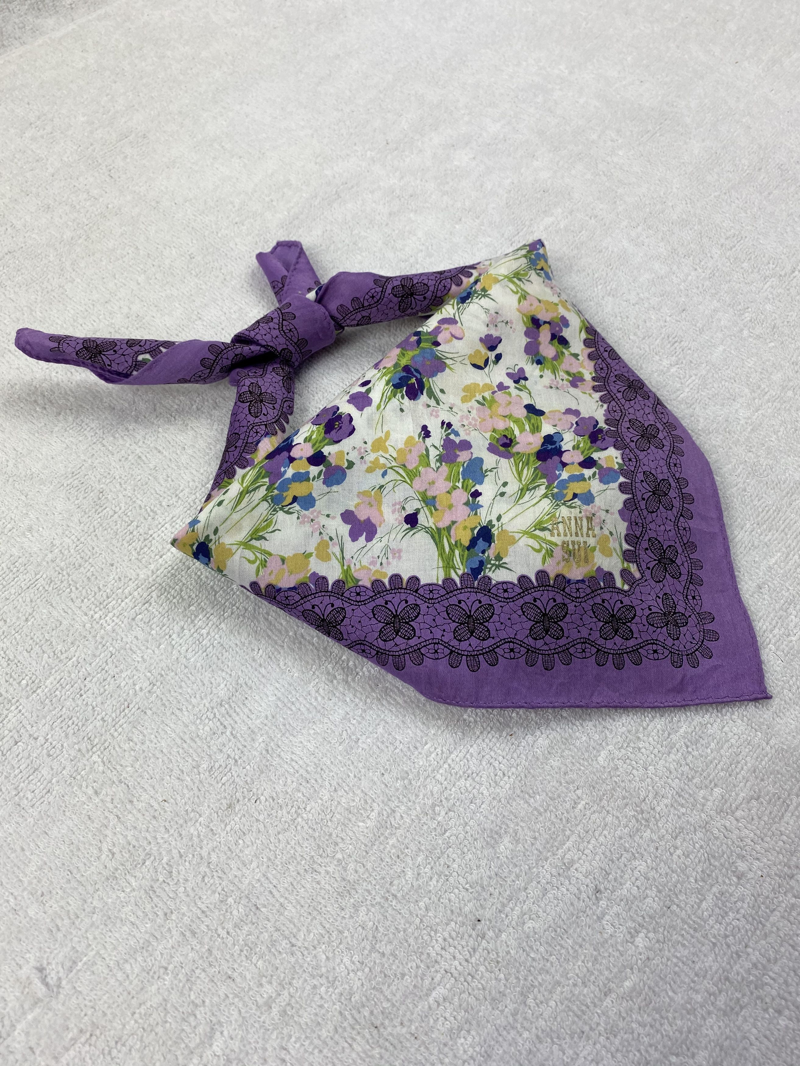 Anna Sui × Vintage Anna Sui Handkerchief / Bandana / Neckerchief Size ONE SIZE - 2 Thumbnail