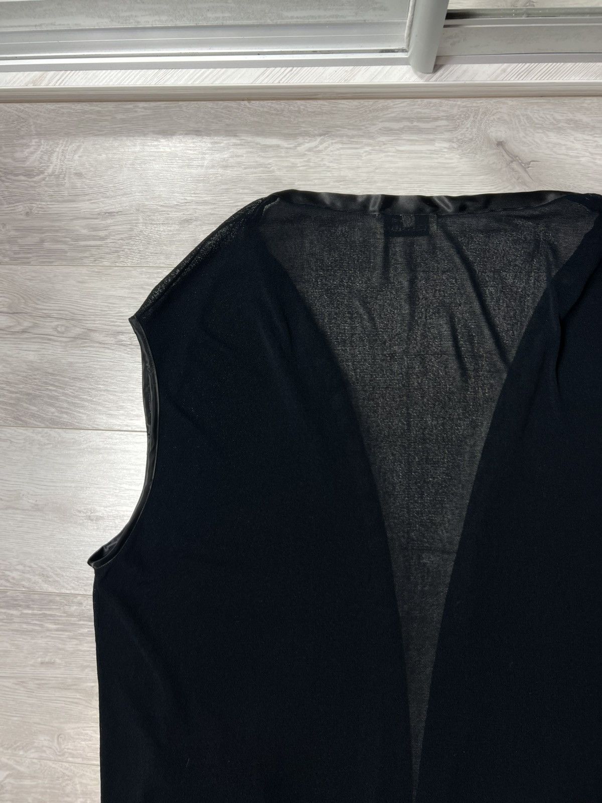 Dolce & Gabbana Le Maglite Di Dolce & Gabbana Open Front Sleeveless Cardigan Size L / US 10 / IT 46 - 10 Thumbnail