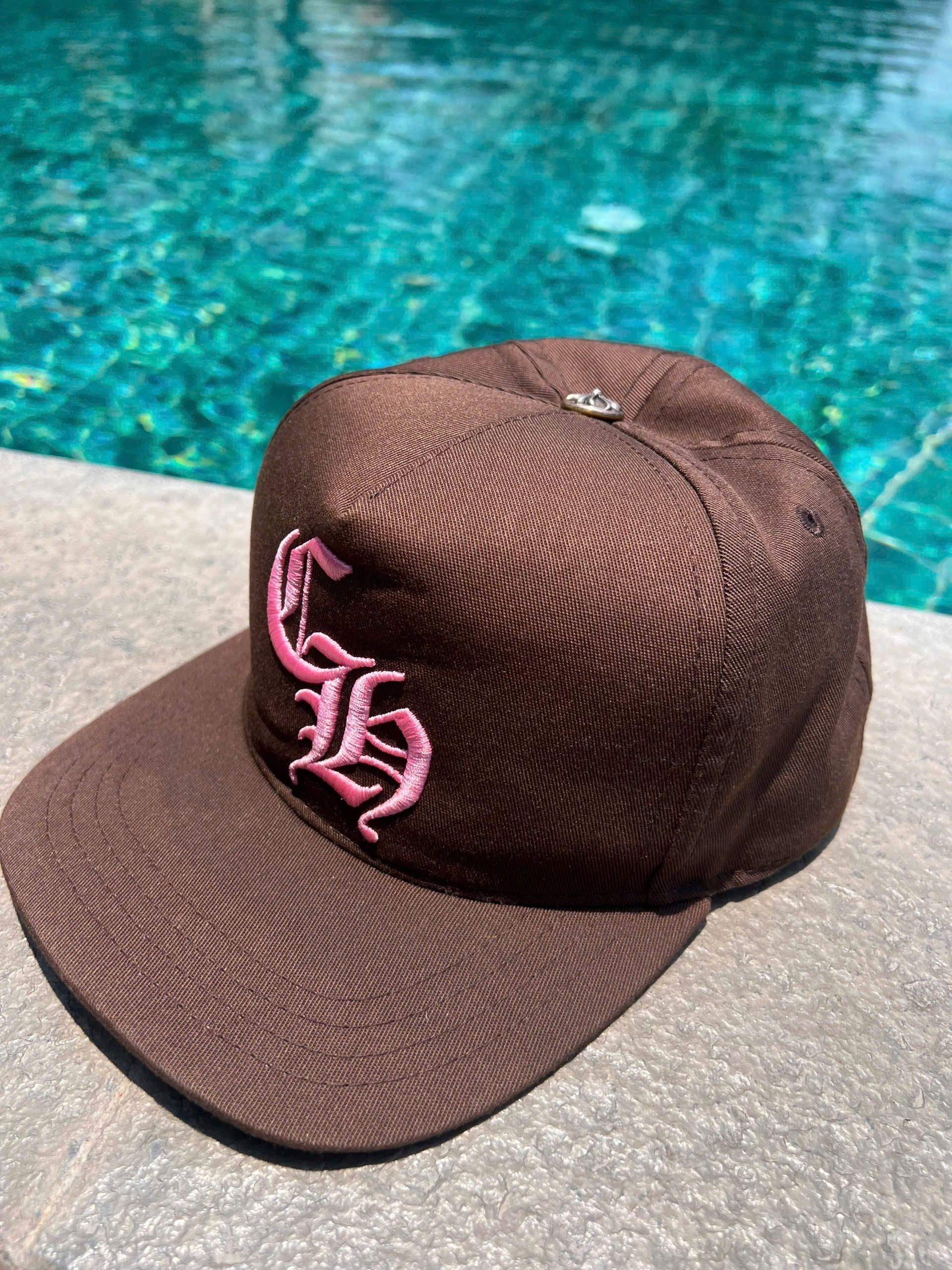 Chrome Hearts CHROME HEARTS CH Brown/Pink Baseball Cap Size ONE SIZE - 3 Thumbnail