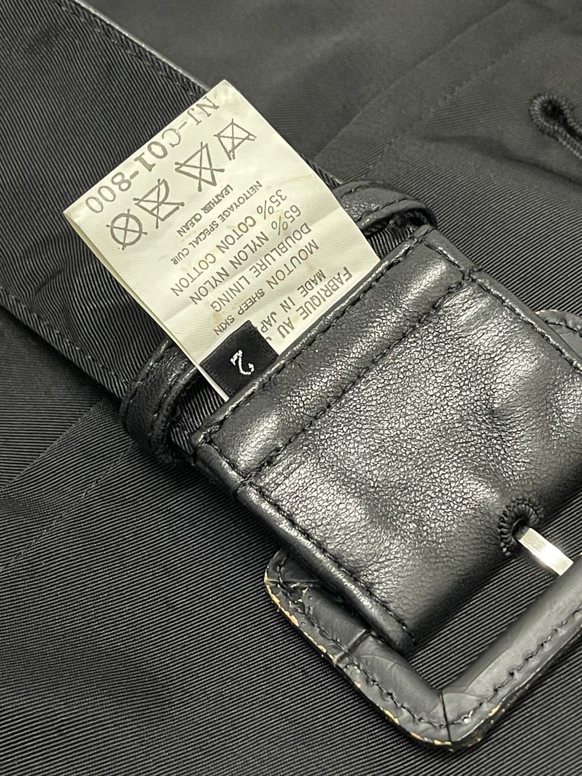 Yohji Yamamoto AW2004 YOHJI YAMAMOTO LEATHER TRENCH COAT Size M / US 6-8 / IT 42-44 - 8 Thumbnail