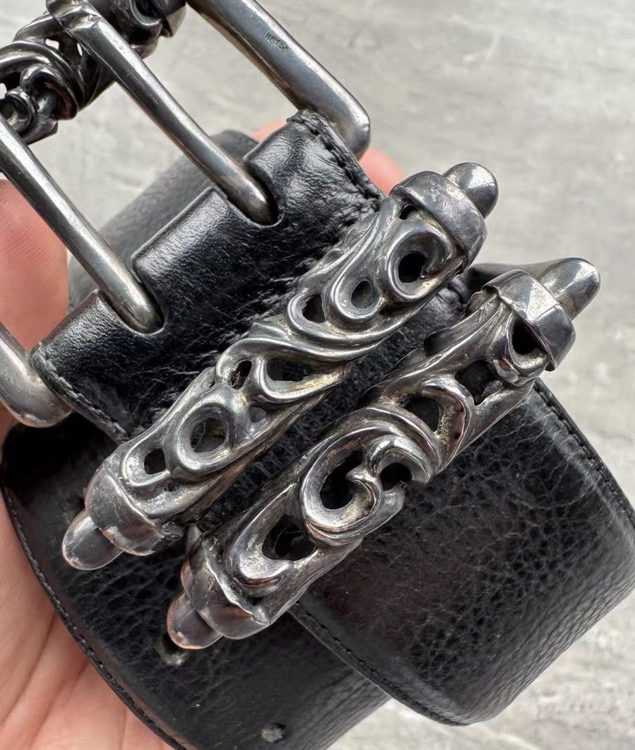 Chrome Hearts Chrome Hearts Large Wide Vine Carved Roller Belt Size ONE SIZE - 3 Thumbnail
