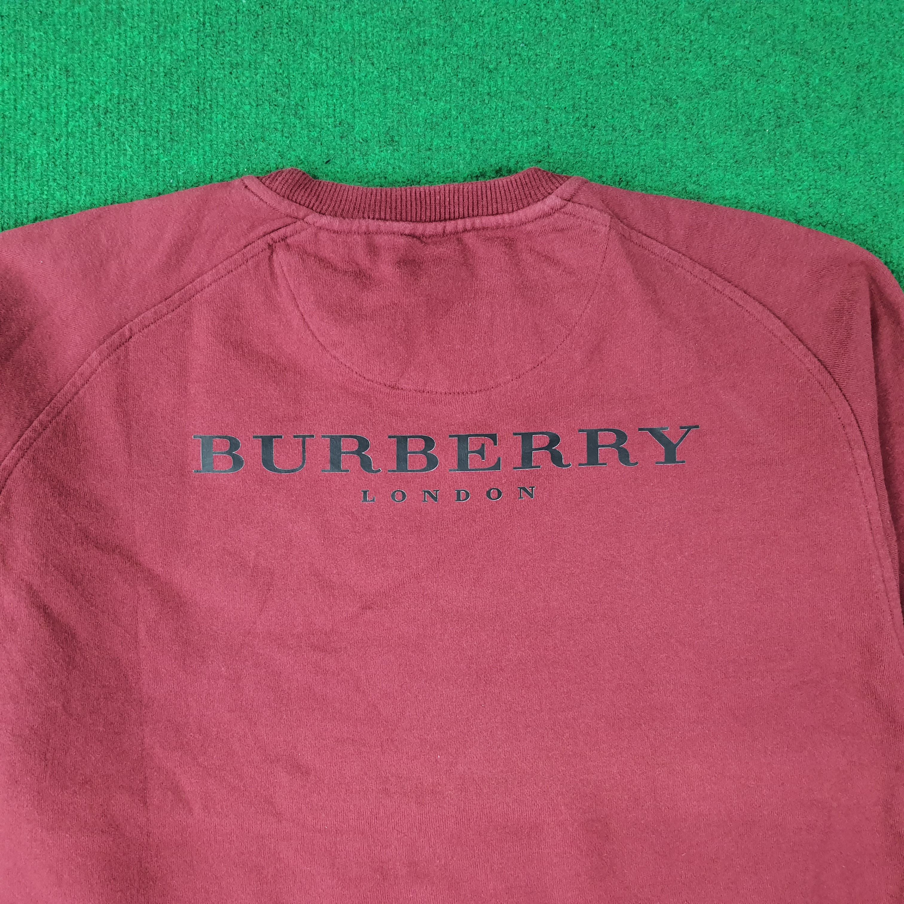Burberry Vintage Burberry Nova Check Custom Logo Sweatshirt C257N24 Size US M / EU 48-50 / 2 - 2 Thumbnail