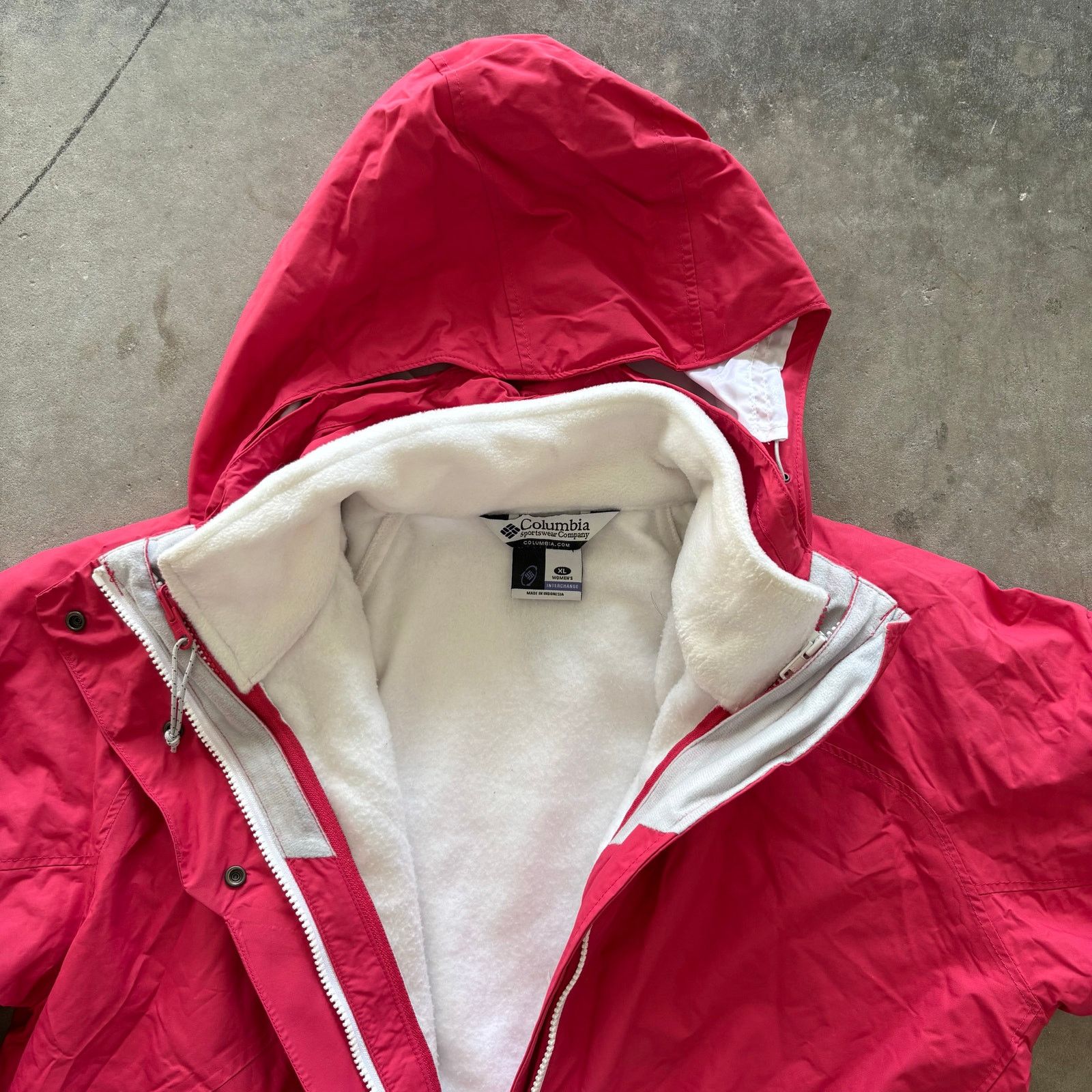 Columbia Columbia Pink Powder Keg Women's Jacket Size XL / US 12-14 / IT 48-50 - 3 Thumbnail