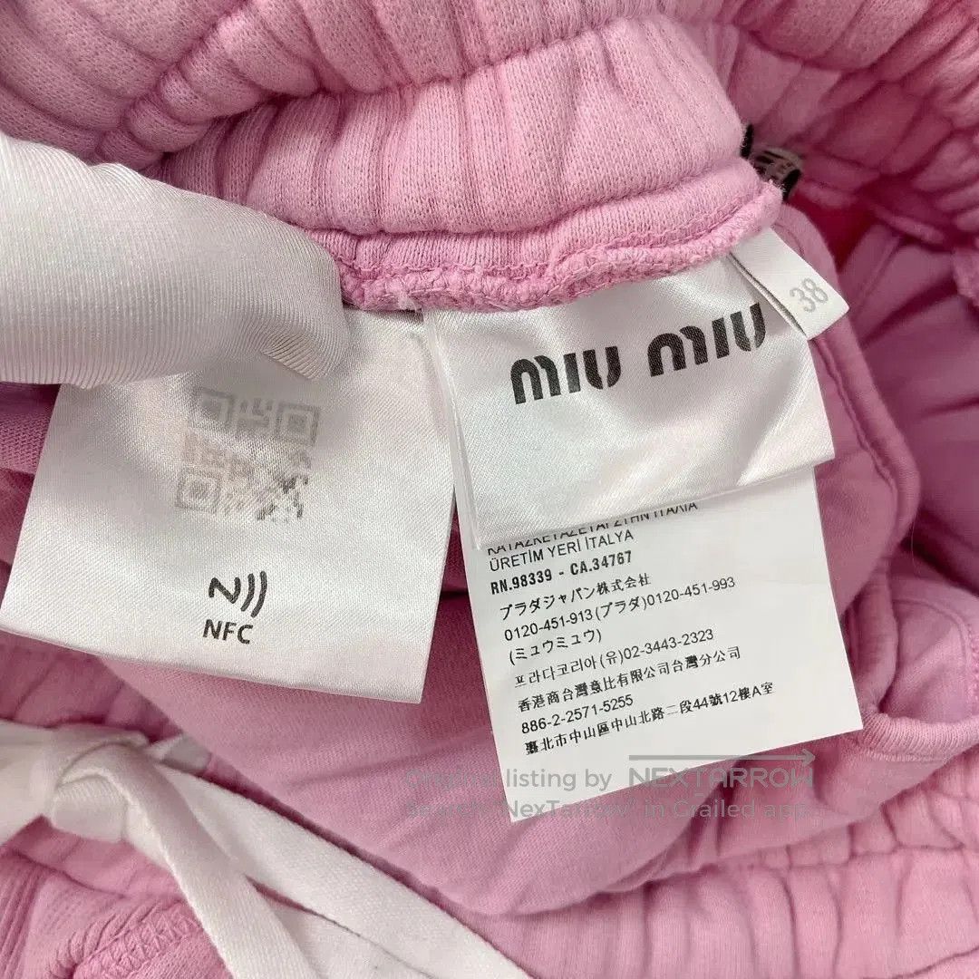 Miu Miu Miumiu Pink Casual Pants Size 38. Size 37" - 7 Thumbnail