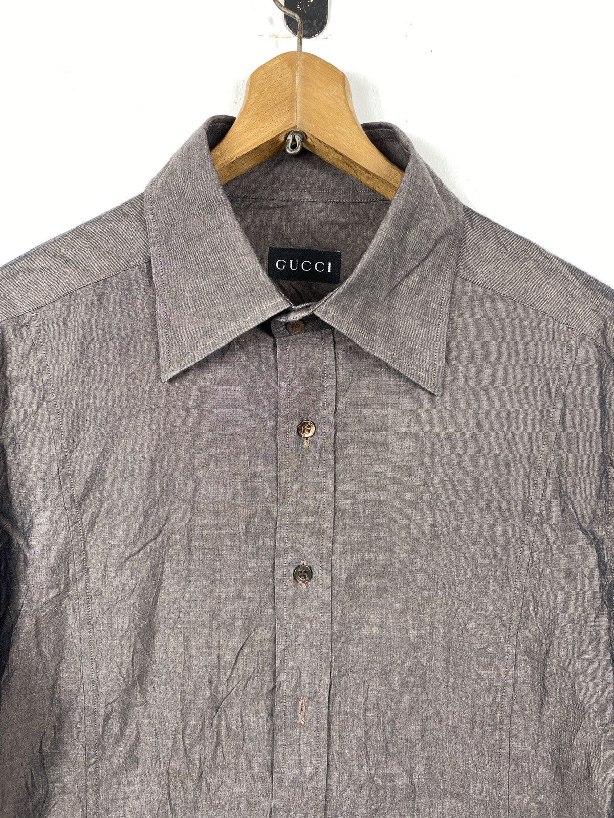 Gucci Gucci long sleeve shirt Size US L / EU 52-54 / 3 - 5 Thumbnail