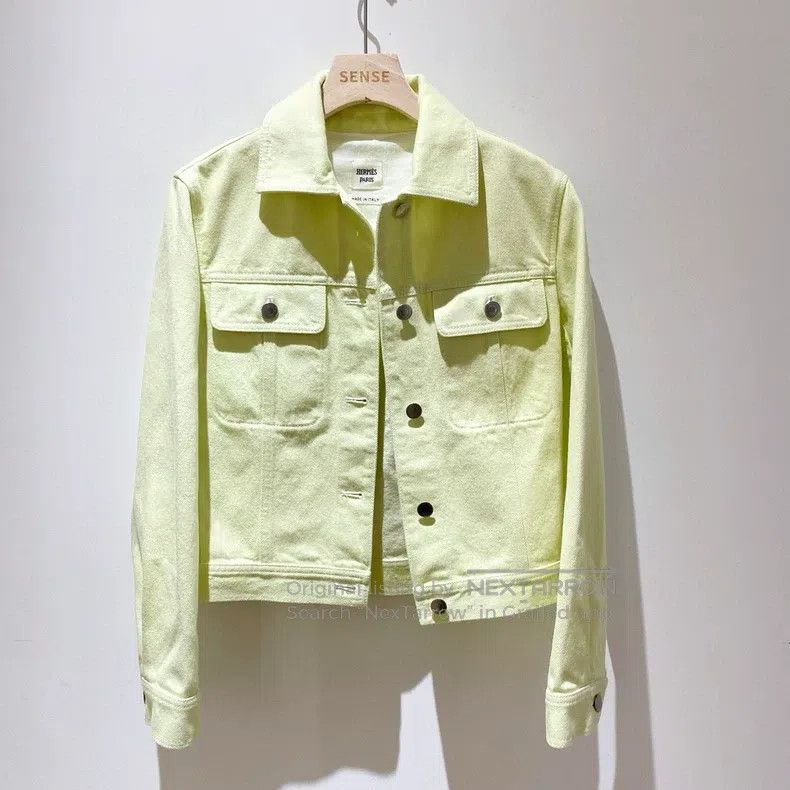 Hermes Hermes Denim jacket Size XXS / US 00 / IT 34 - 1 Thumbnail