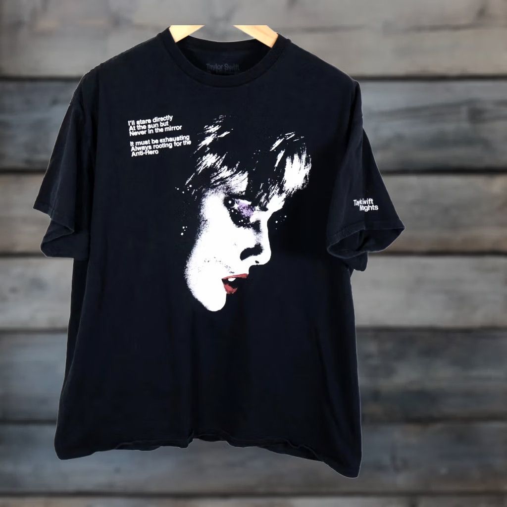 Vintage Taylor Swift Midnights Tour T-Shirt Adult 2XL Black Concert Official Item Size US XXL / EU 58 / 5 - 1 Thumbnail