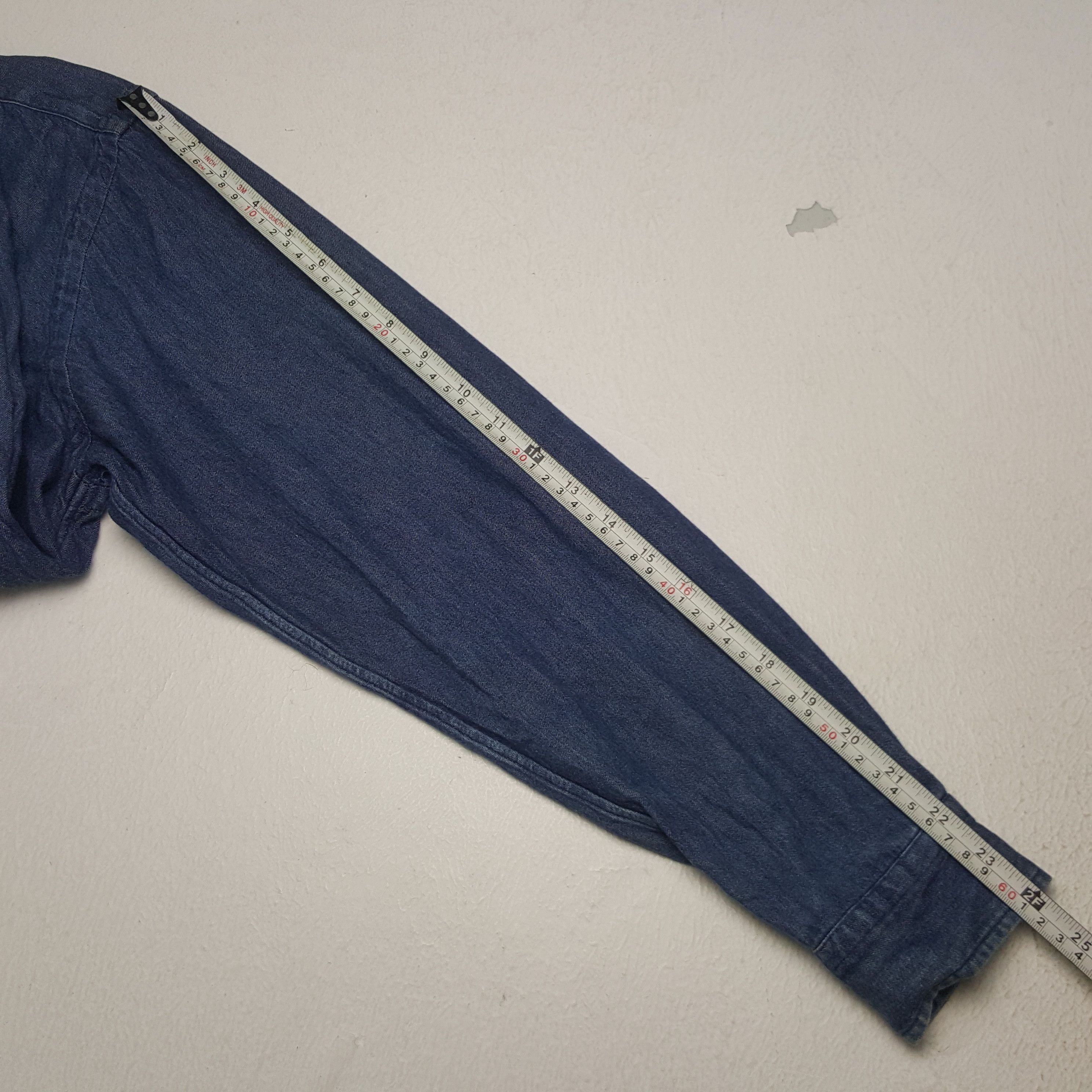 Polo Ralph Lauren × Vintage Vintage Pologround Denim Button Up Shirt Size US M / EU 48-50 / 2 - 6 Thumbnail