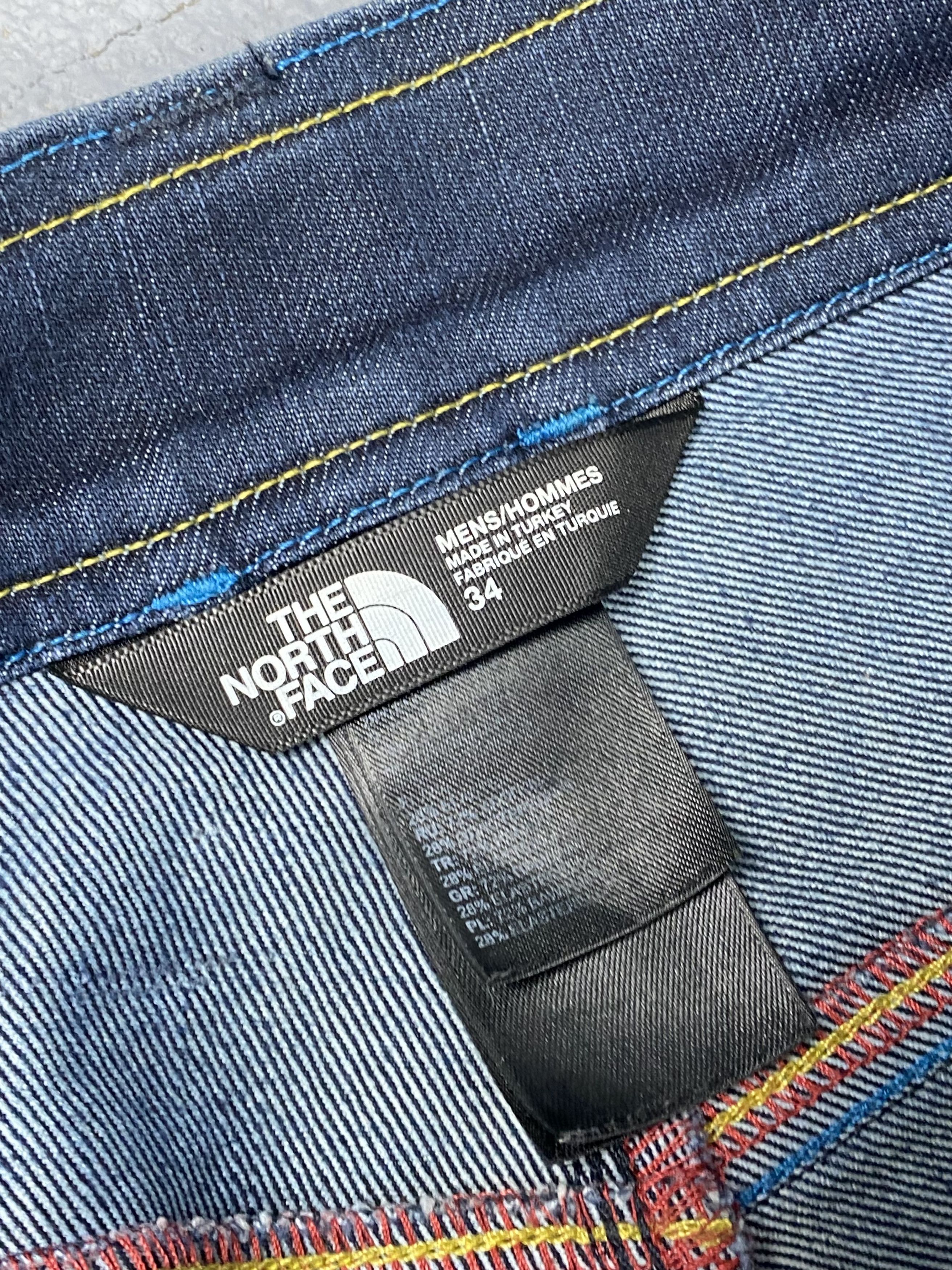 Japanese Brand × The North Face The North Face Junya Watanabe Style Denim Jeans Logo Size US 34 / EU 50 - 7 Thumbnail