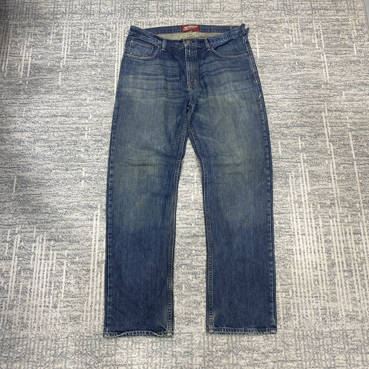 Hysteric Glamour × Japanese Brand × Le Grande Bleu (L.G.B.) Sick☠️ Arizona Mud Wash Relaxed Straight Jeans Denim 90s Size US 38 / EU 54 - 1 Thumbnail