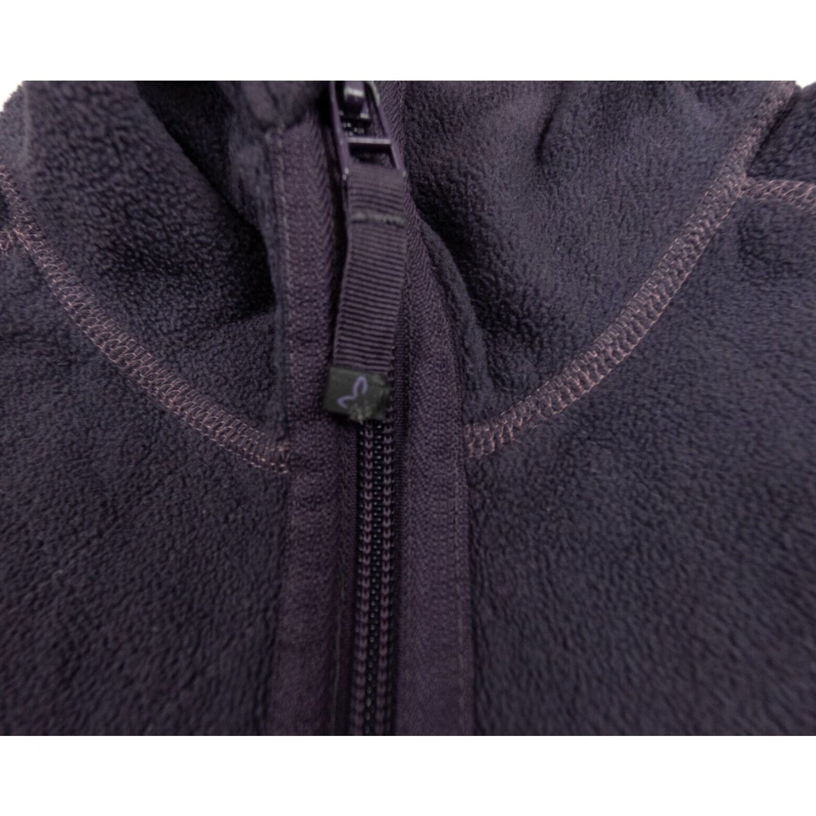 Prana Prana Womens Small Purple Lightweight Fleece Jacket Full Zip Shirt Outerwear Outdoor Summer Spring Fall Winter Size S / US 4 / IT 40 - 5 Thumbnail