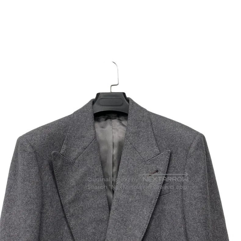 Gucci Gucci Woollen cuff logo suit Size 46R - 4 Thumbnail